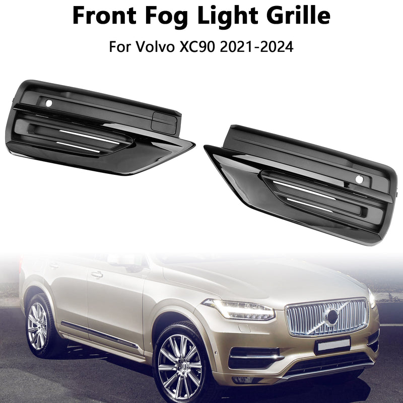 Volvo XC90 2021-2024 2PCS Front Bumper Fog Lamp Grille Fog Light Grille