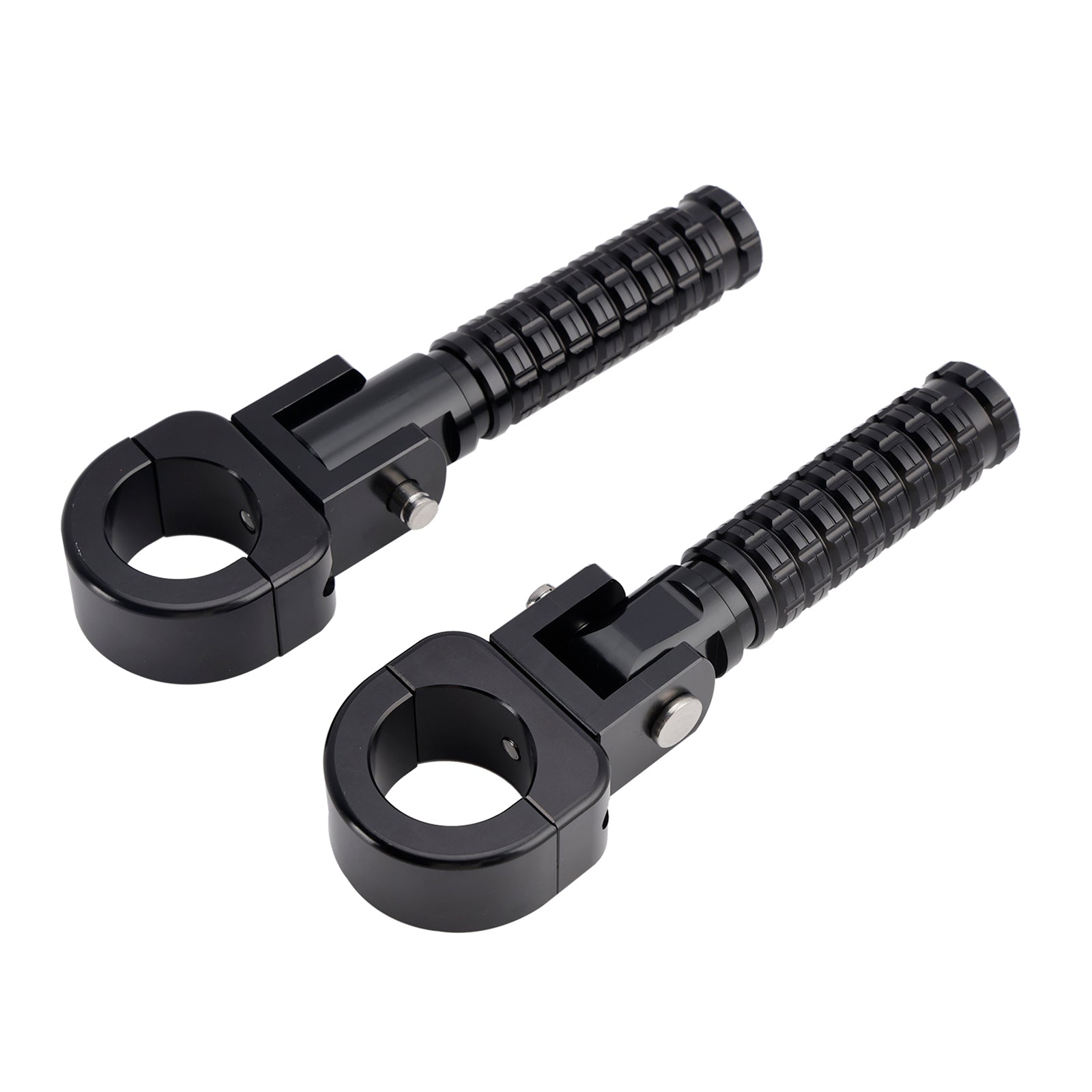 1.25인치 바가 있는 오토바이에 맞는 범용 전면 발판 발 페그