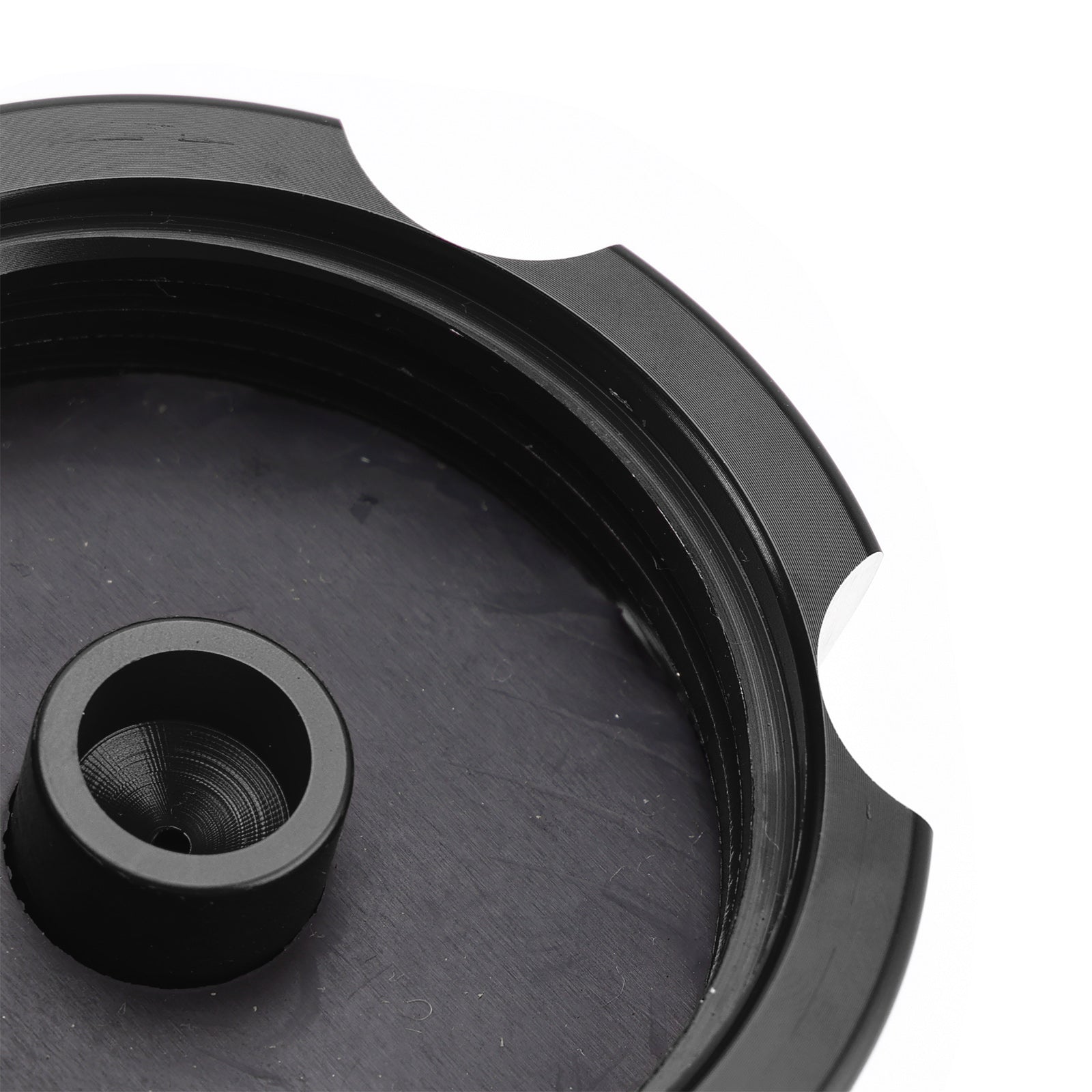 Aluminum Fuel Tank Cap w/Vent Black For Yamaha TTR250 YZ 125 250 WR 250/400/426F