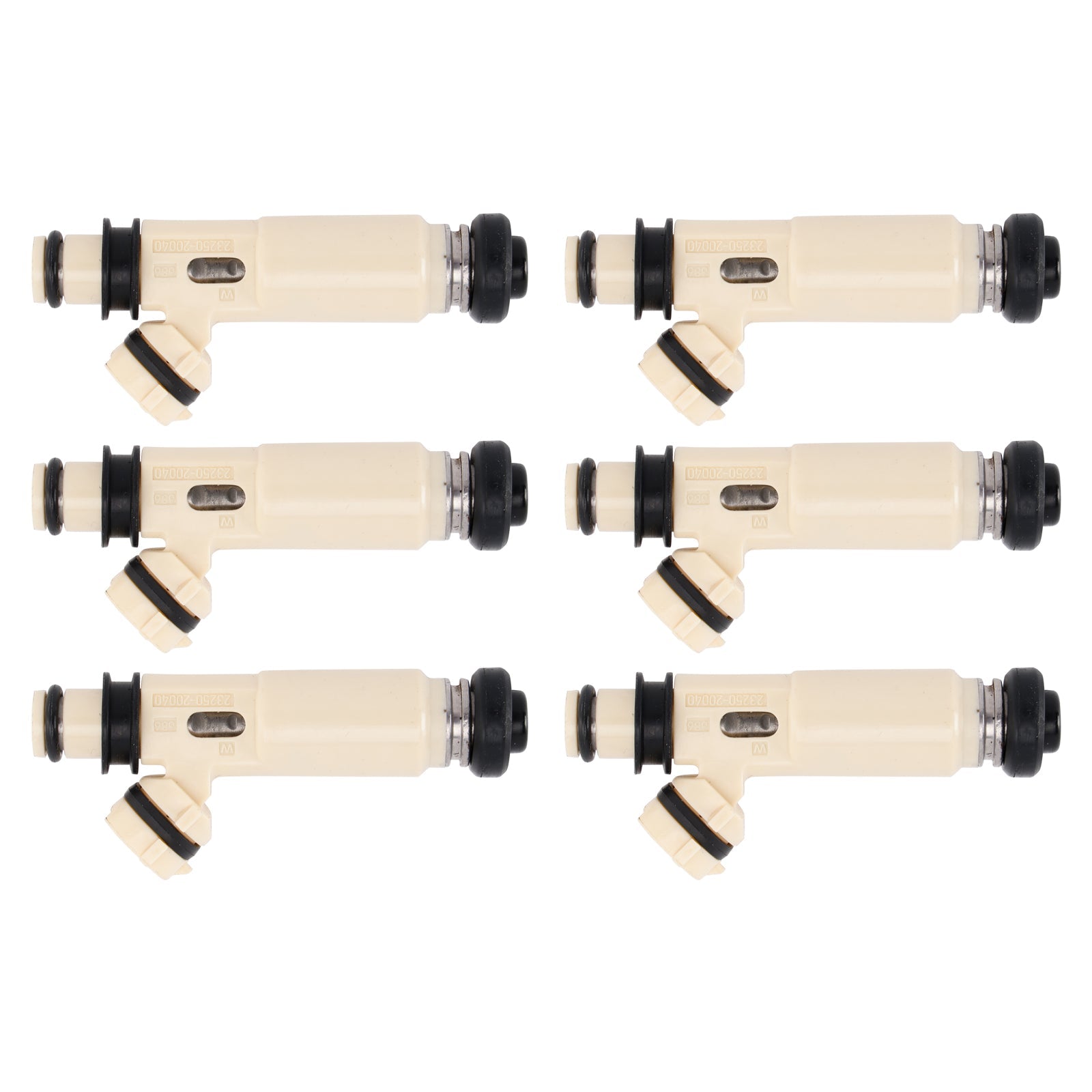 6Pcs Fuel Injector For Toyota Highlander 3.3L V6 2008-2010 23250-20040