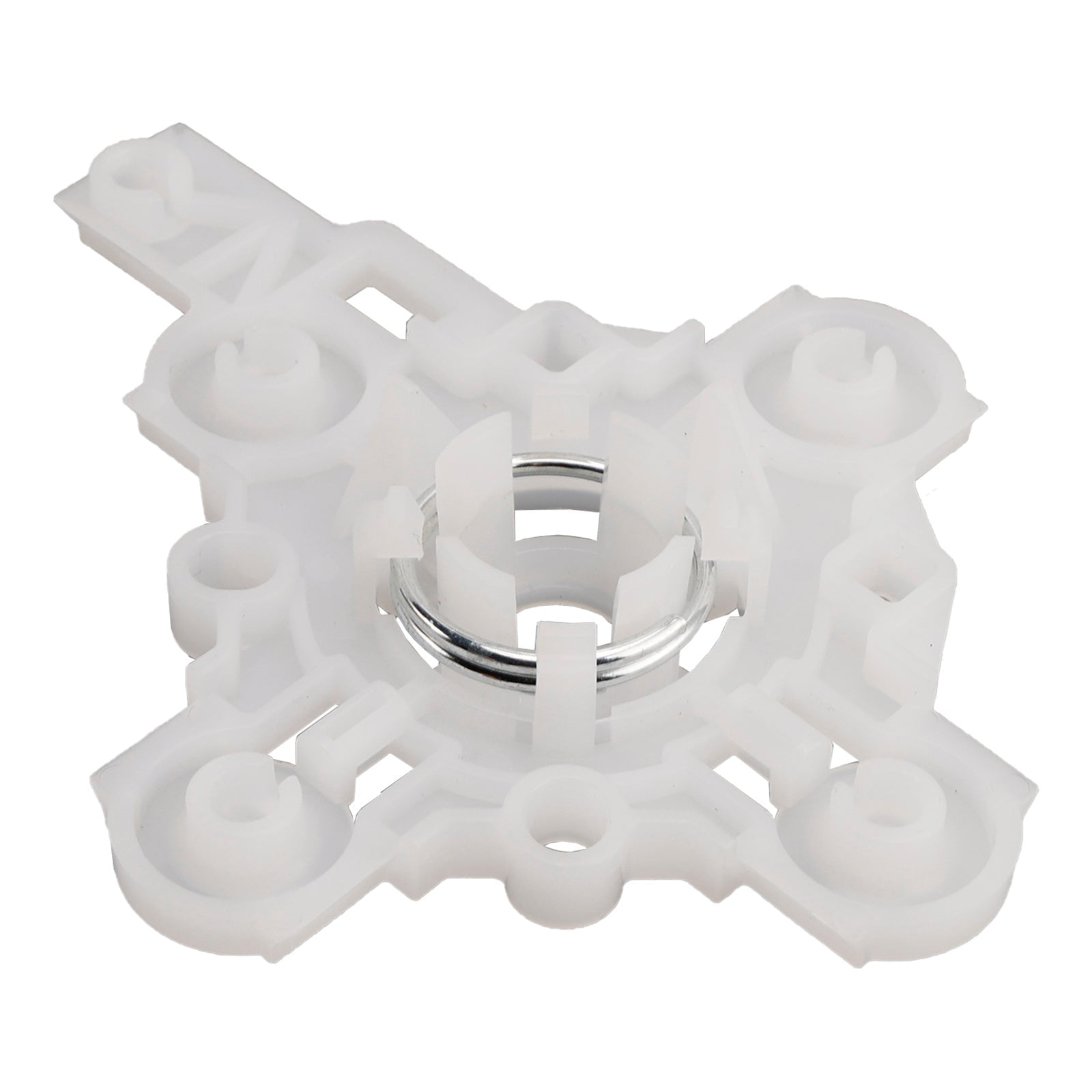 Left Car Side Mirror Glass Lens White Plastic Bracket Clip Holder for Honda