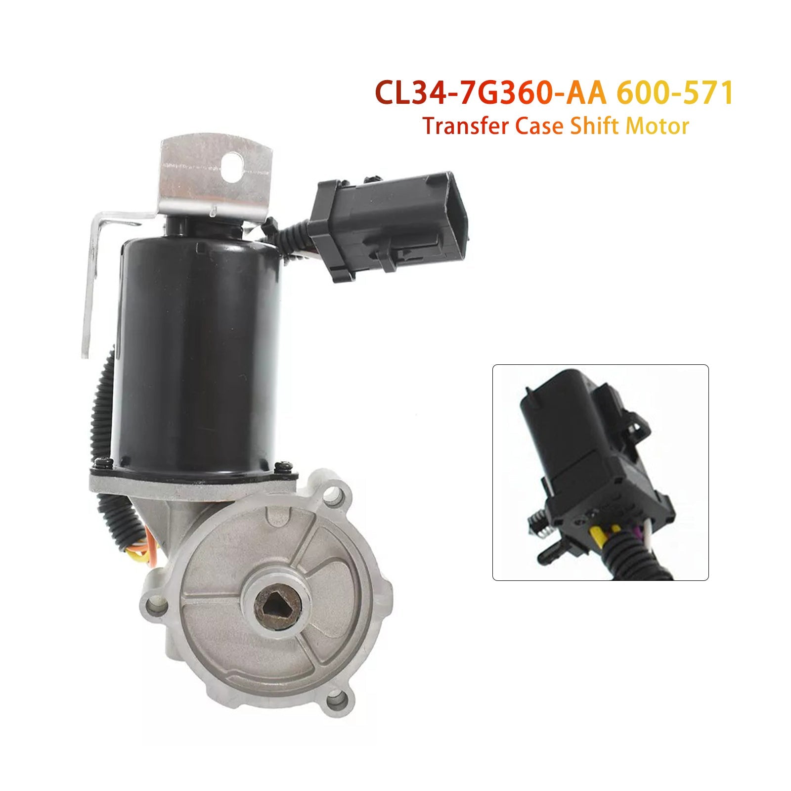 2012-2014 Ford F-150 V6 3.5L Pickup Sport Utility Transfer Case Shift Actuator Motor CL34-7G360-AA 4WD