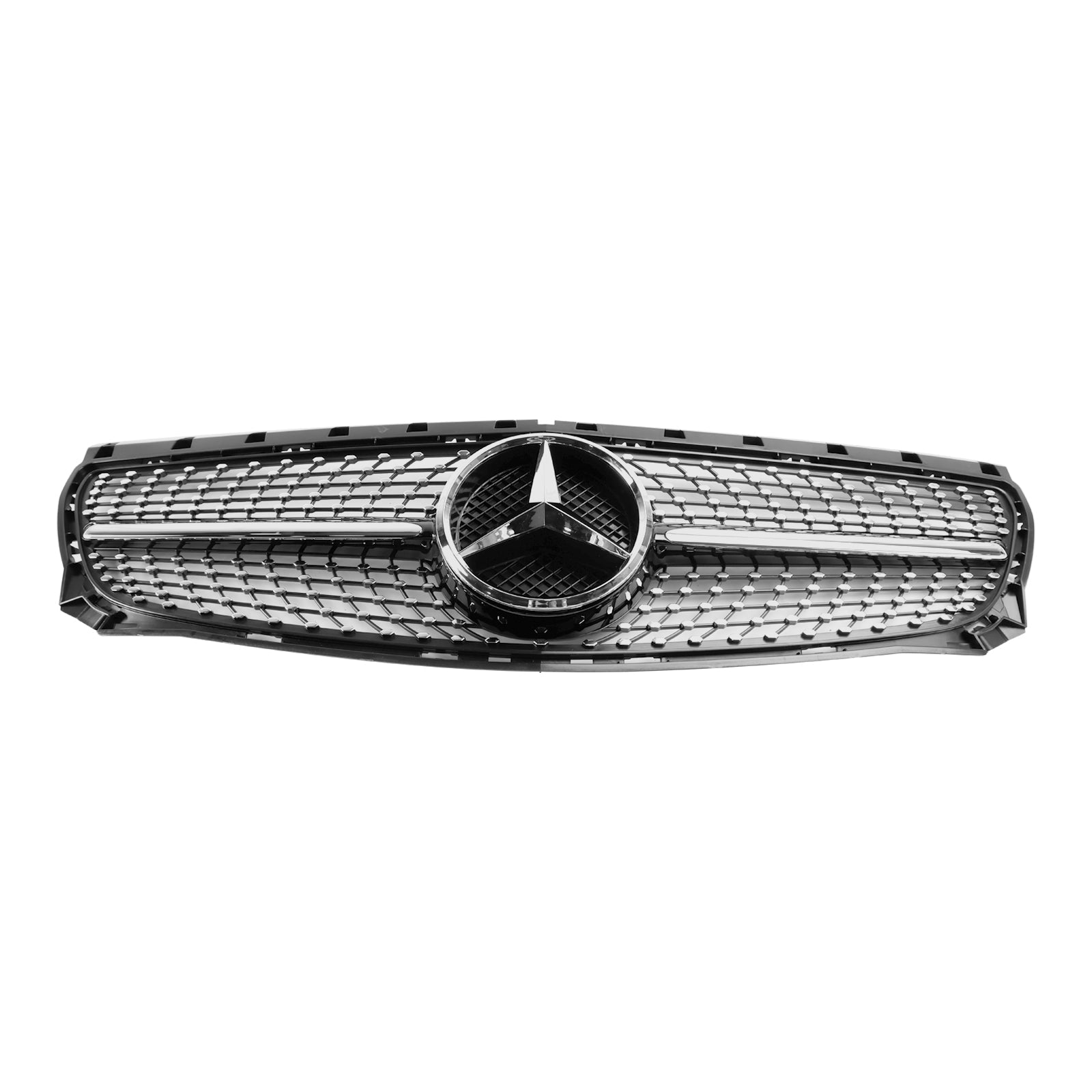 Front Bumper Grill Grille Fit Mercedes Benz B-Class W246 2011-2014 Diamond