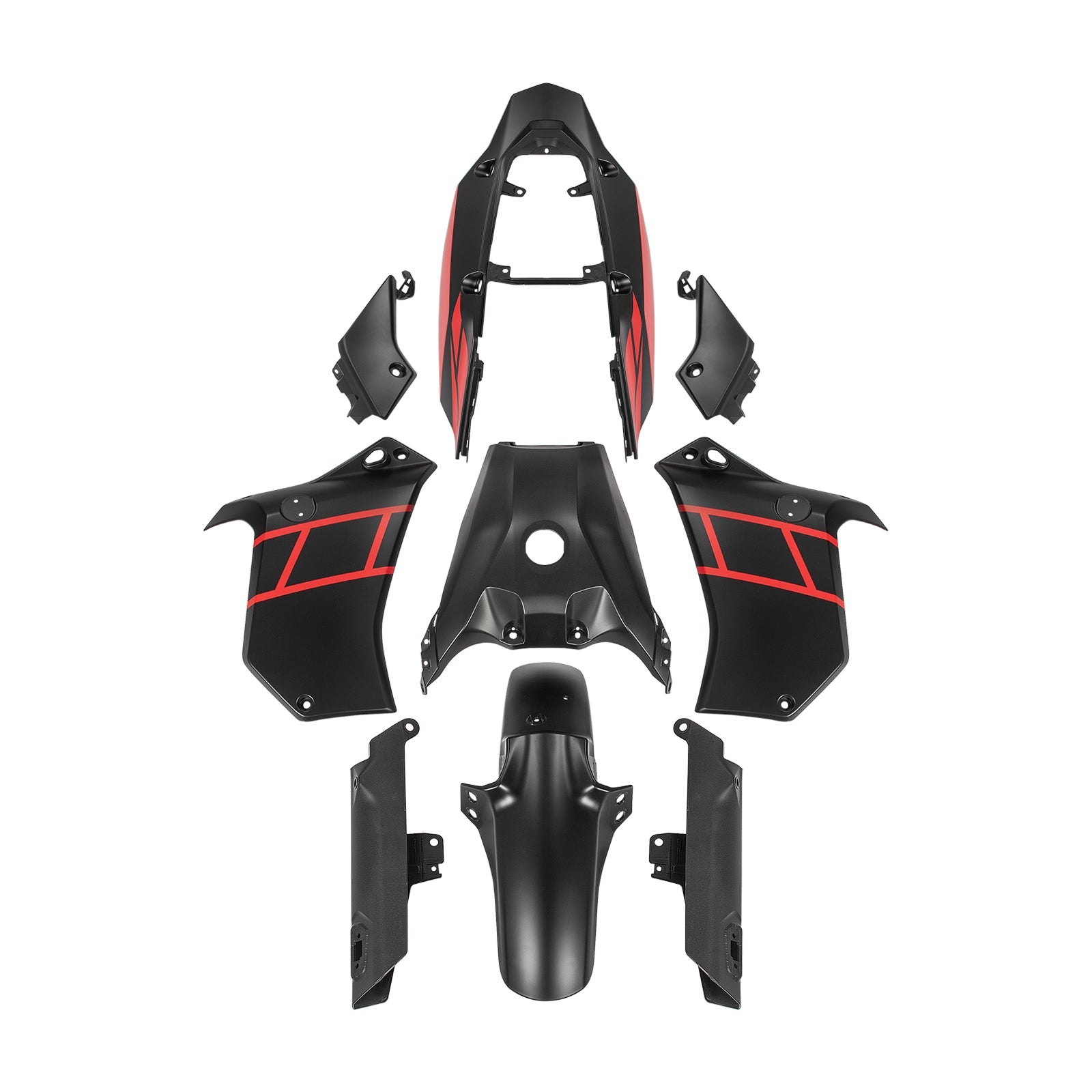 Injection ABS  Bodywork Fairing Kit for Yamaha Tenere 700 2019-2024