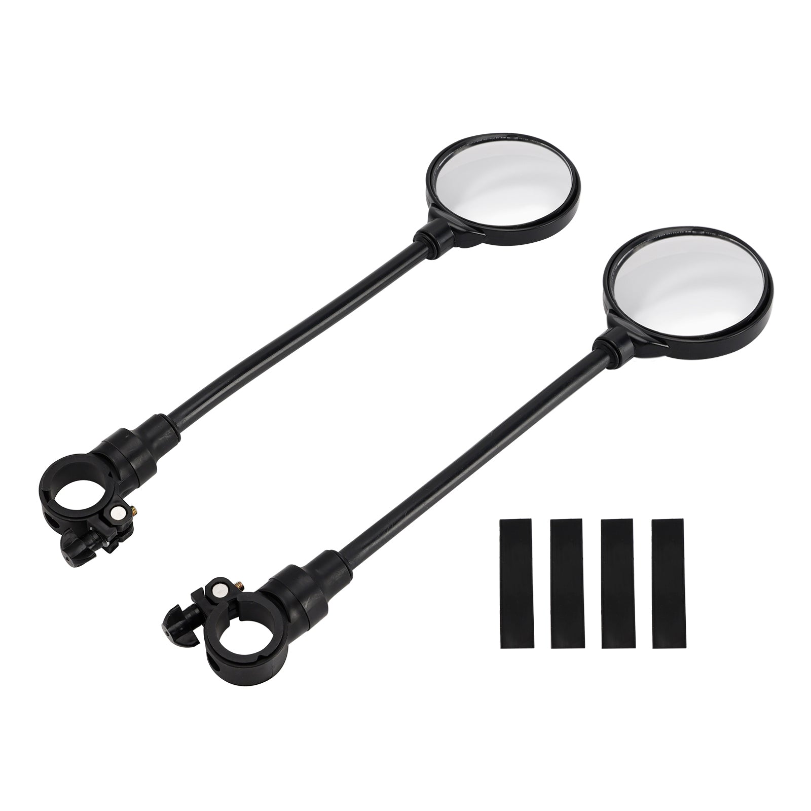 Rotatable Adjustable Wide Angle Rear View Bike Handlebar Mirror 2 Pack