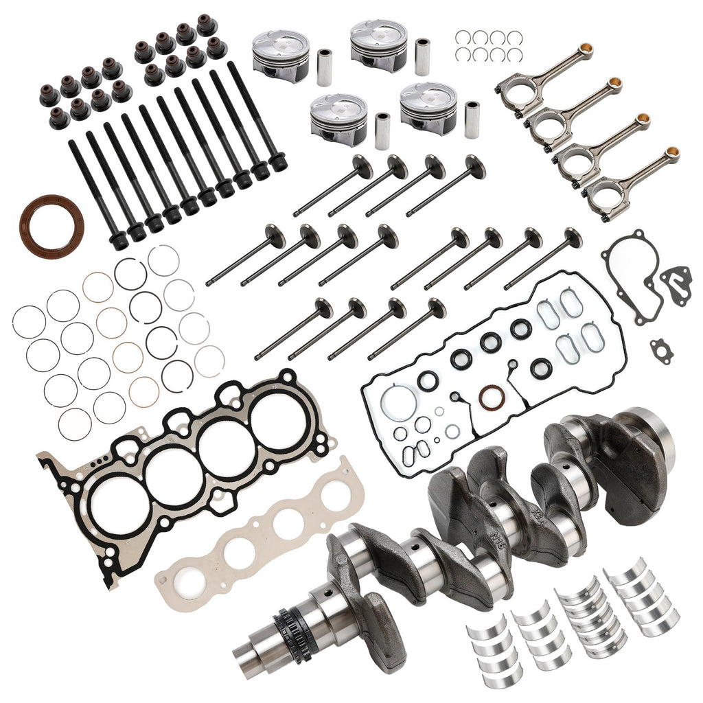 G4na G4NA 2.0L Engine Rebuild Kit Crankshaft Con Rods Gasket Kit for HYUNDA
