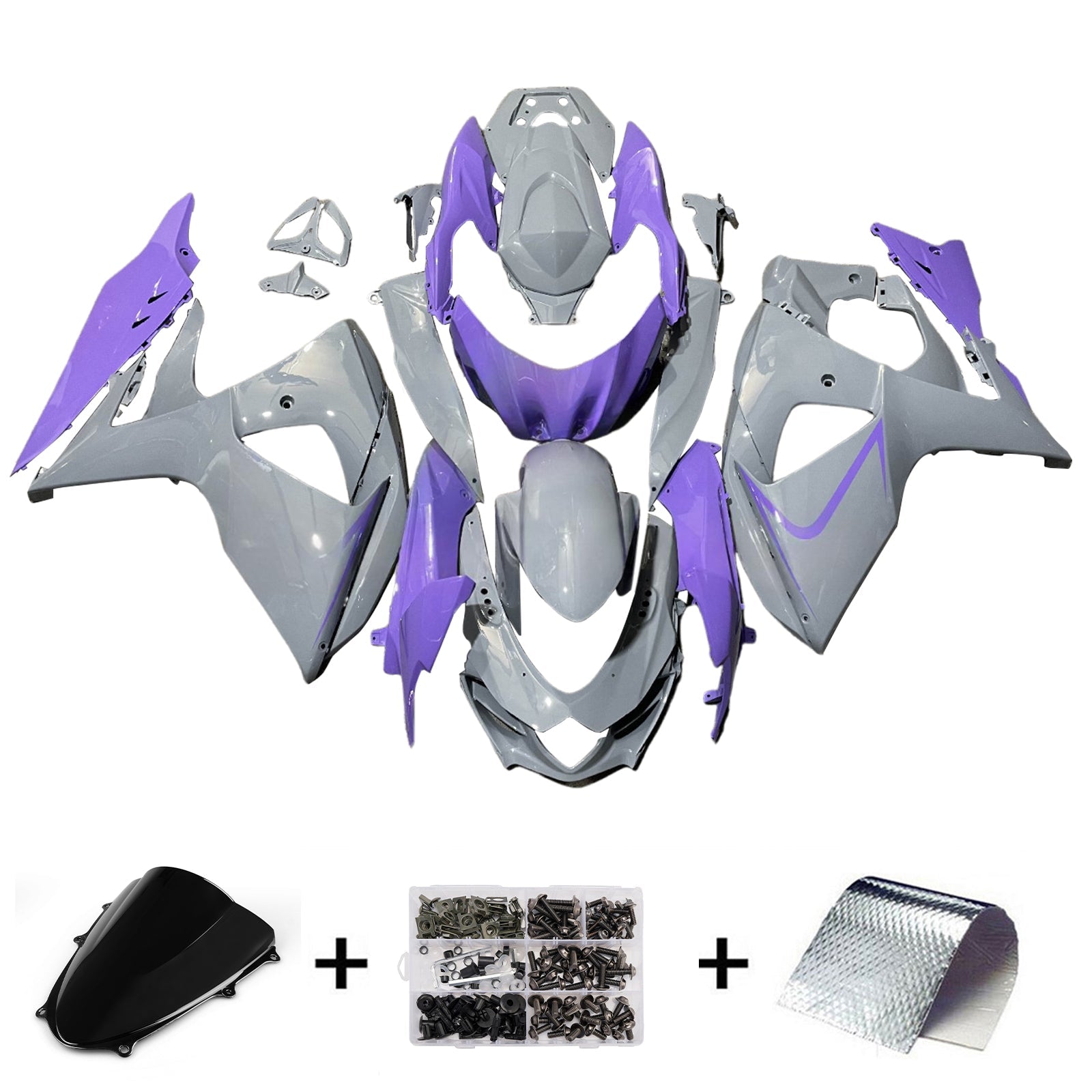 Injection Fairing Kit Bodywork Plastic ABS For Suzuki GSXR1000 2009-2016 K9