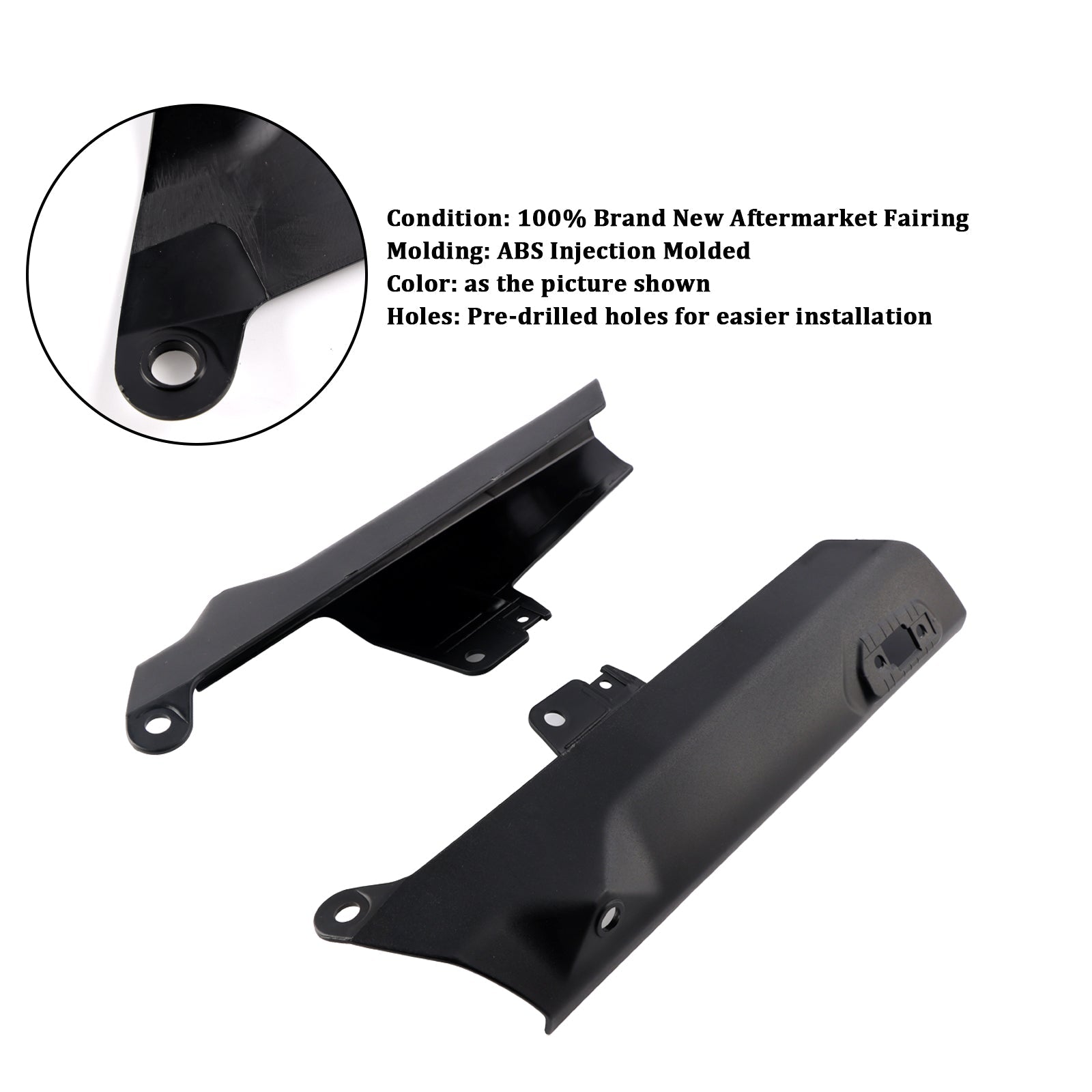 Front Fender Side Panel Protector Fairing For Yamaha Tenere 700 2019-2024