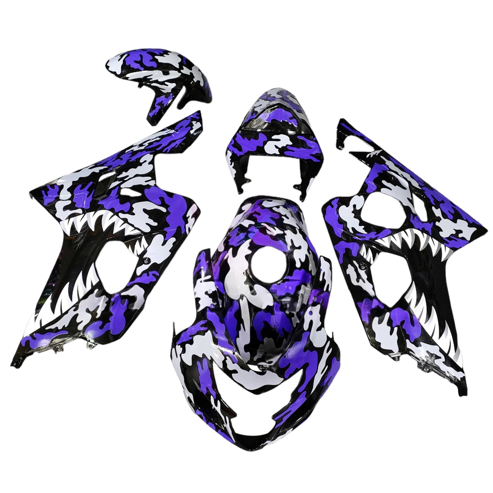 Injection Fairing Kit Bodywork Plastic ABS For Suzuki GSXR 600/750 2004-2005 K4