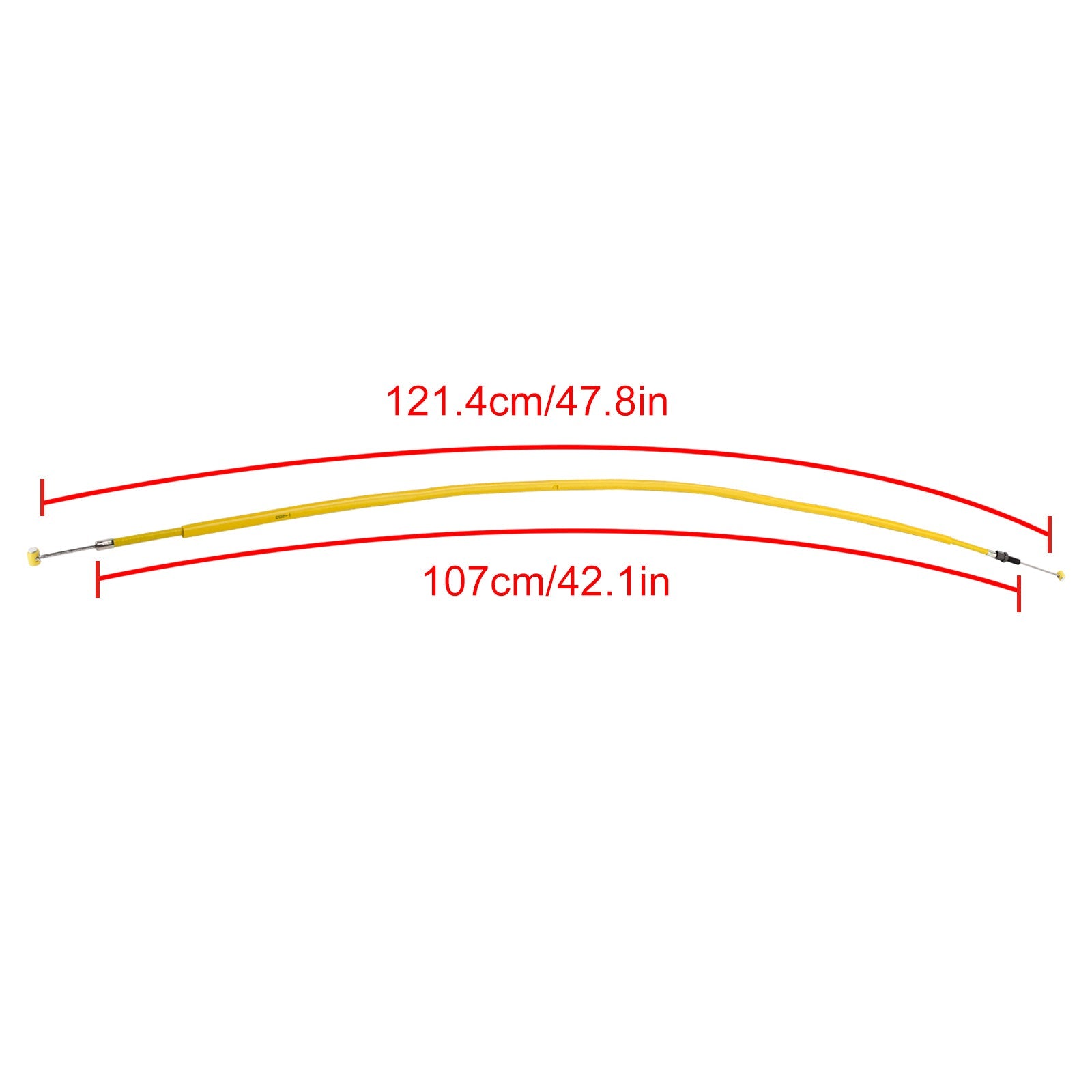 2011-2023 스즈키 GSXR600/750 오토바이 클러치 케이블 교체 (노란색)