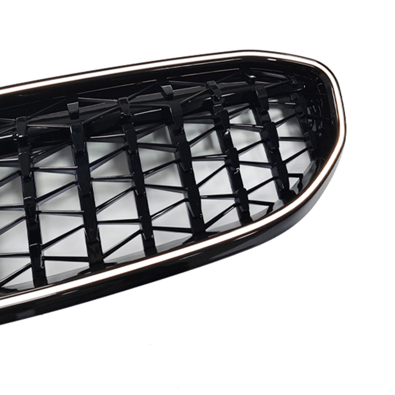 2019-2022  Fit BMW 3 Series G20 Diamond Kidney Grille Grill 51138072085 Black