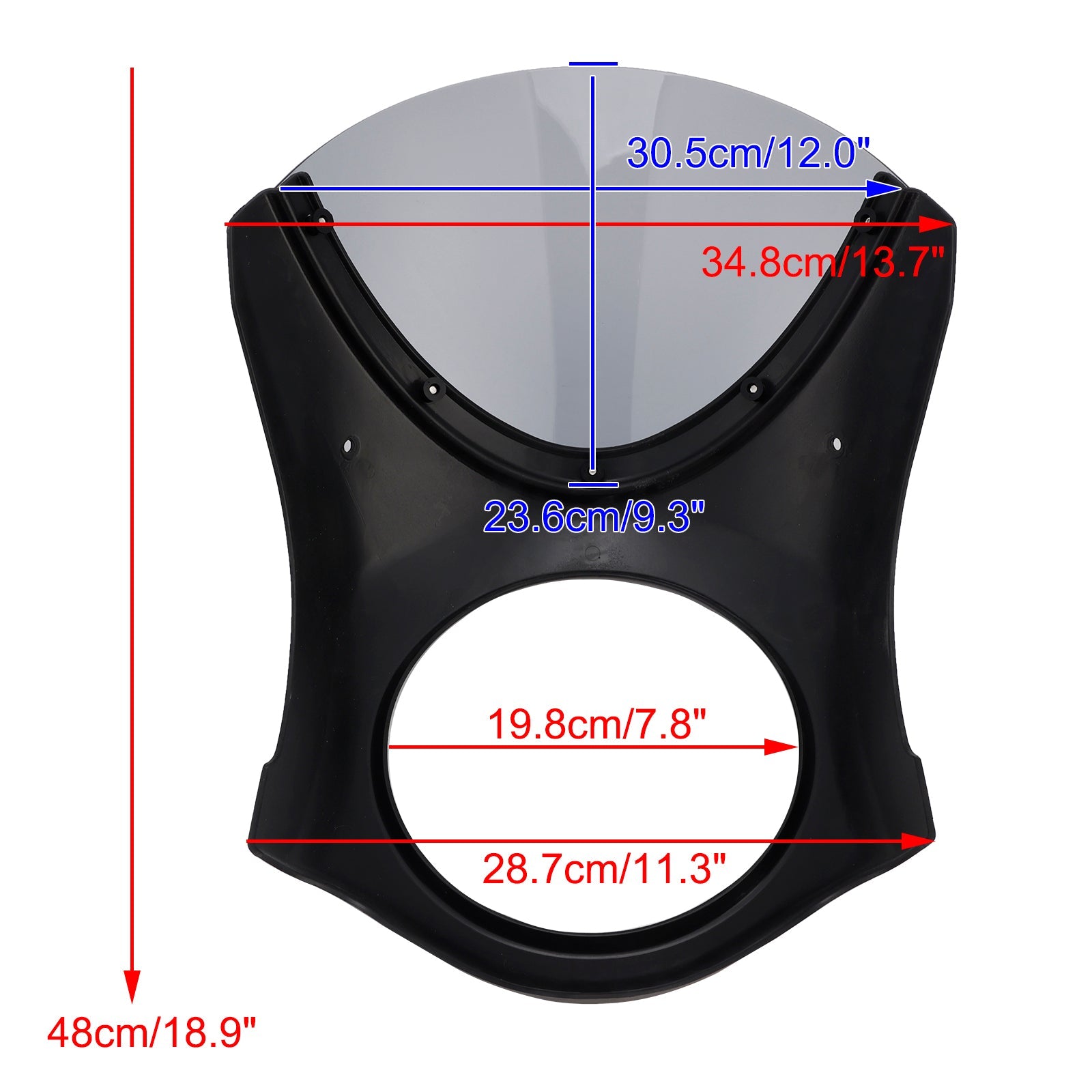 2024-2025 Kawasaki Eliminator 500 Headlight Windscreen Fairing Windshield