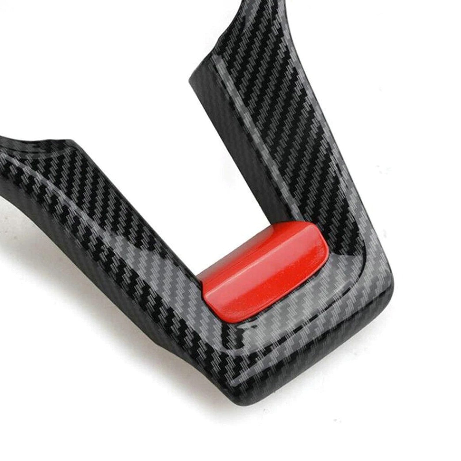 Steering Wheel Cover Carbon Look For Mercedes Benz C-Class W204 C63 AMG