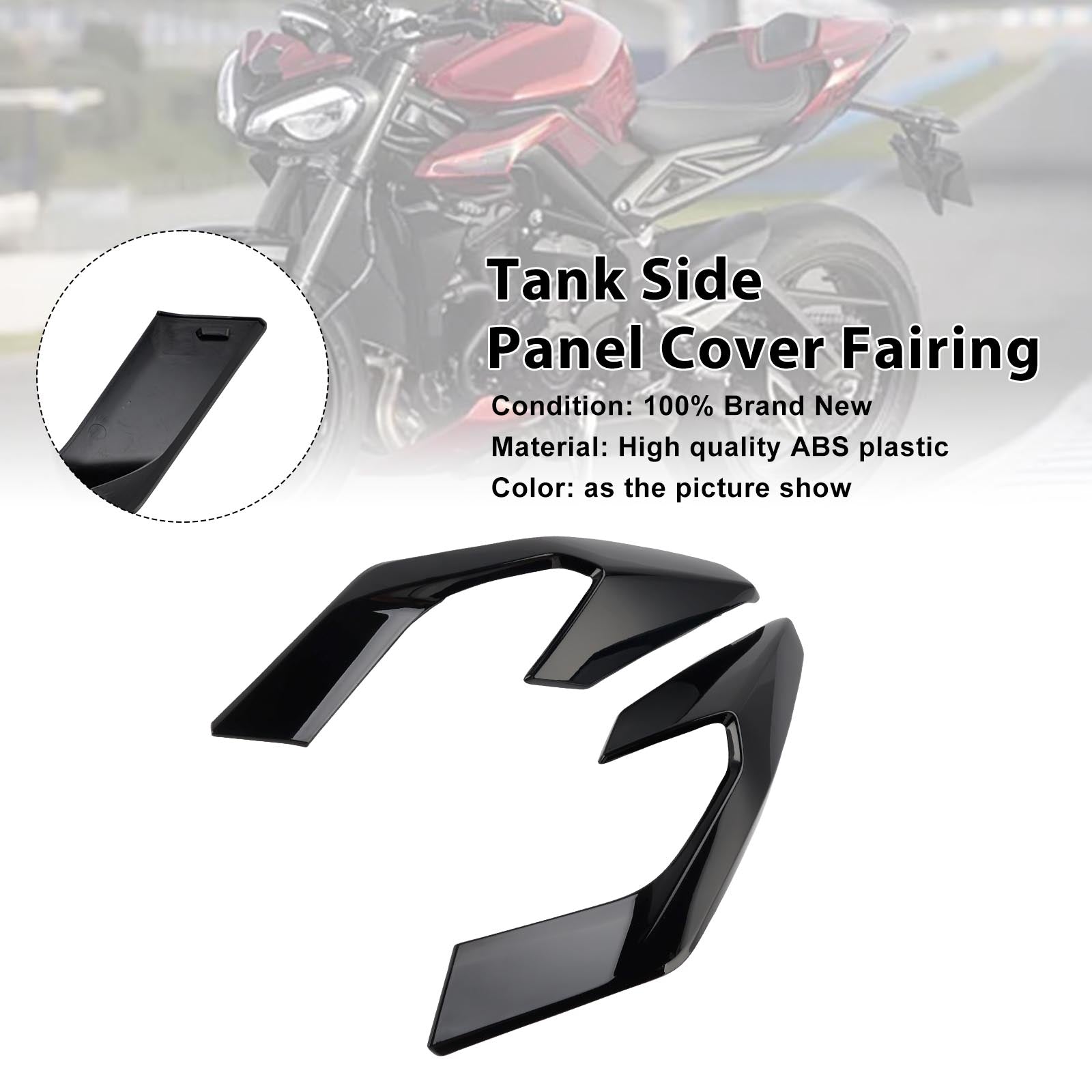 2023-2025 Street Triple 765 R/RS Tank Side Cover Panel Fairing
