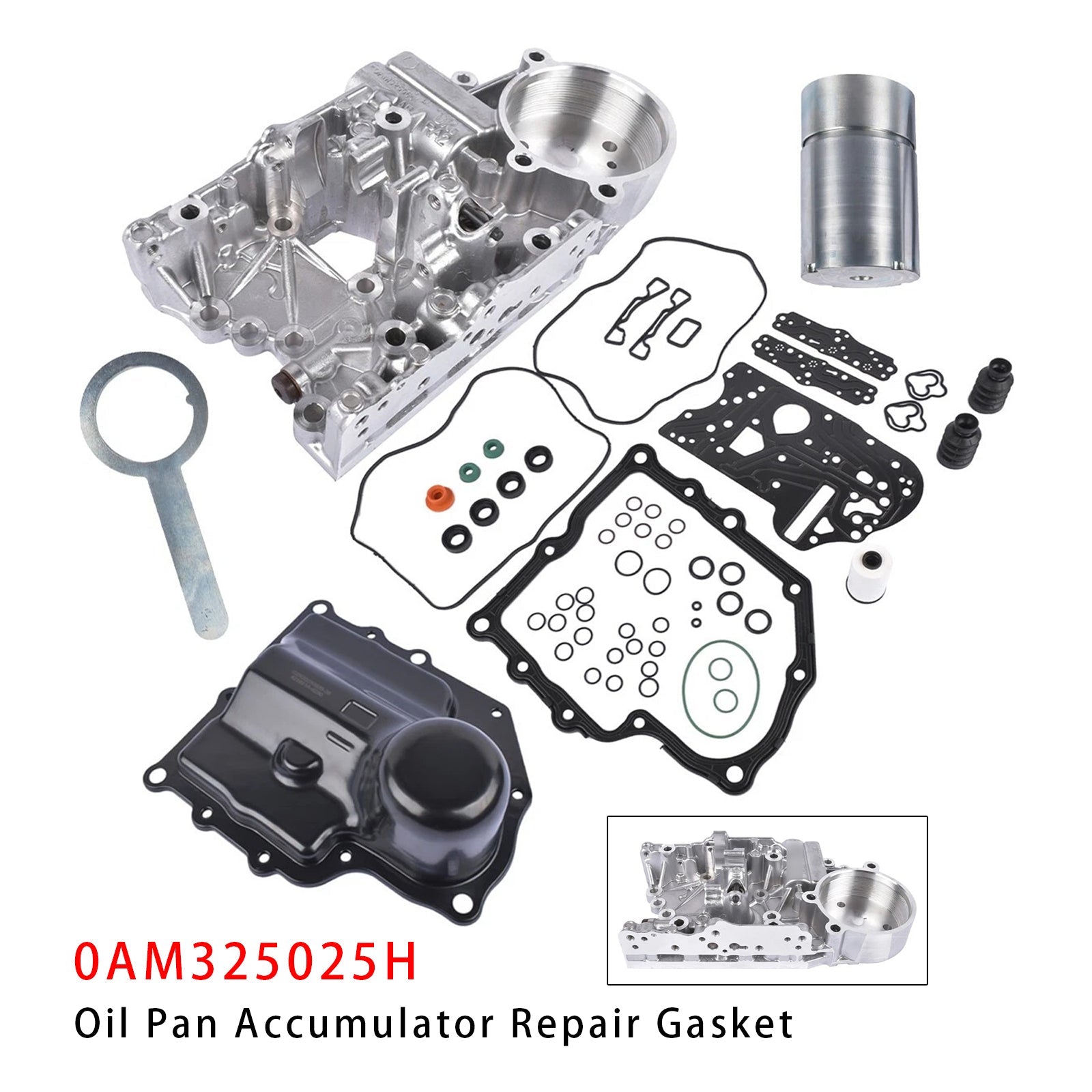 2010-2011 Volkswagen Sharan 1.4l 7 speed Oil Pan Accumulator Repair Gasket 0AM325025H 0AM927769D