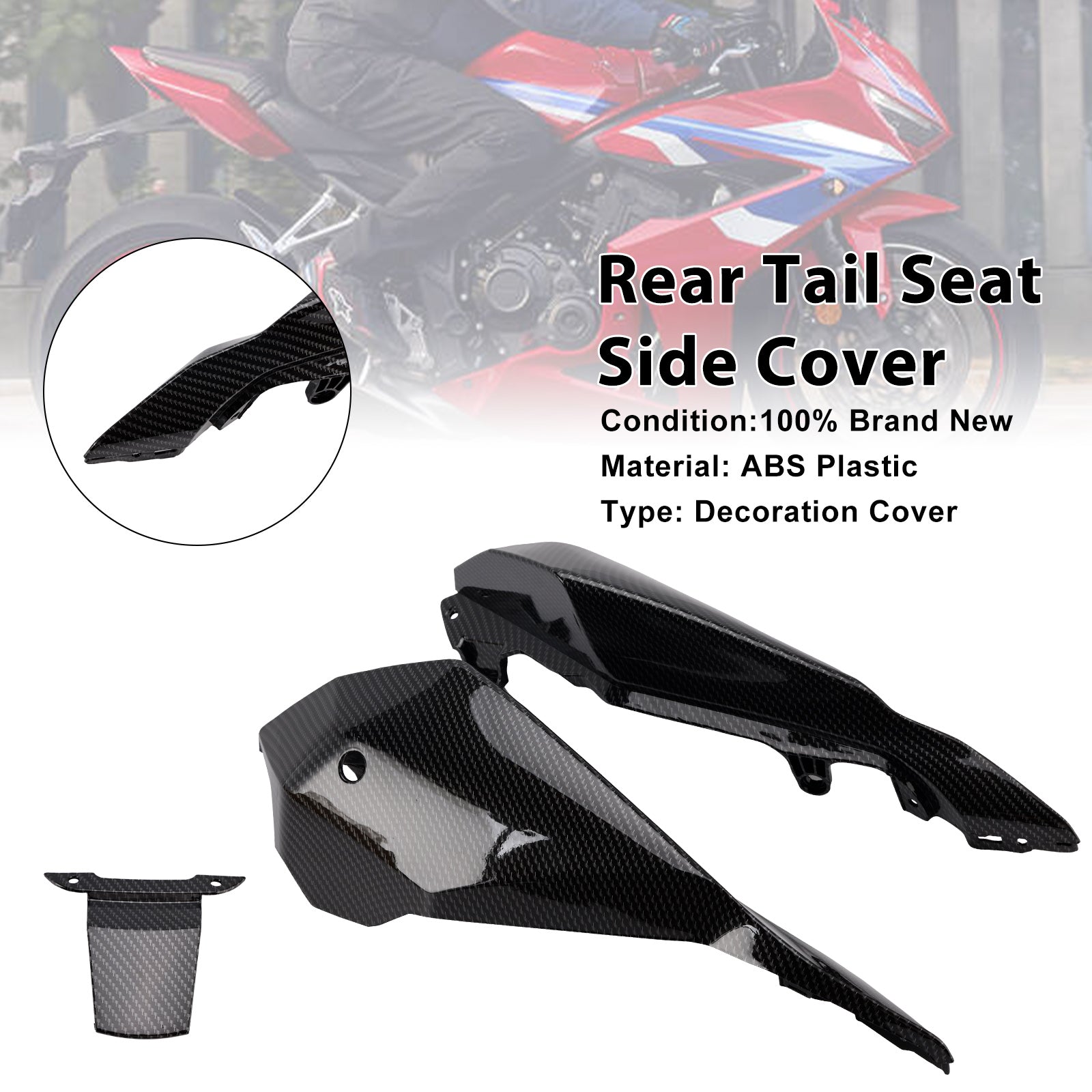 2024-2025 Honda CBR650R CB650R Rear Tail Seat Side Cover Fairing