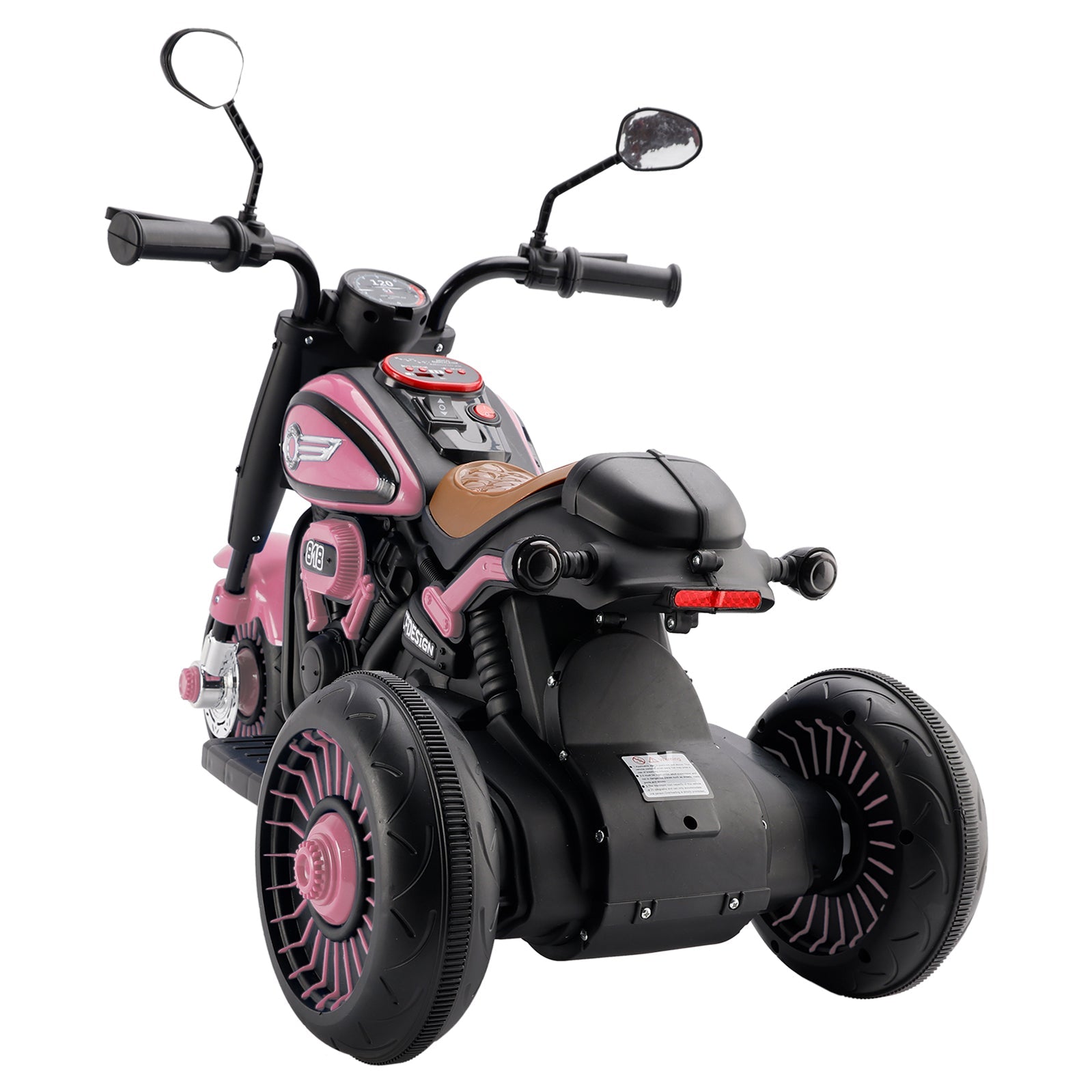 3Wheel 6V Kid Ride On Motorcycle Electric Toy With Colorful Light And Music