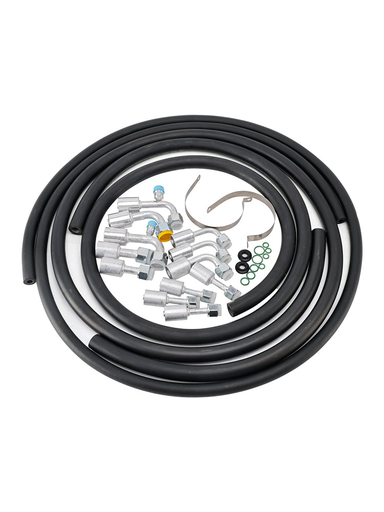 42810100 A/C Hose & Fitting Kit AN6/AN8/AN10 Hoses, Straight & 90＜ Fittings