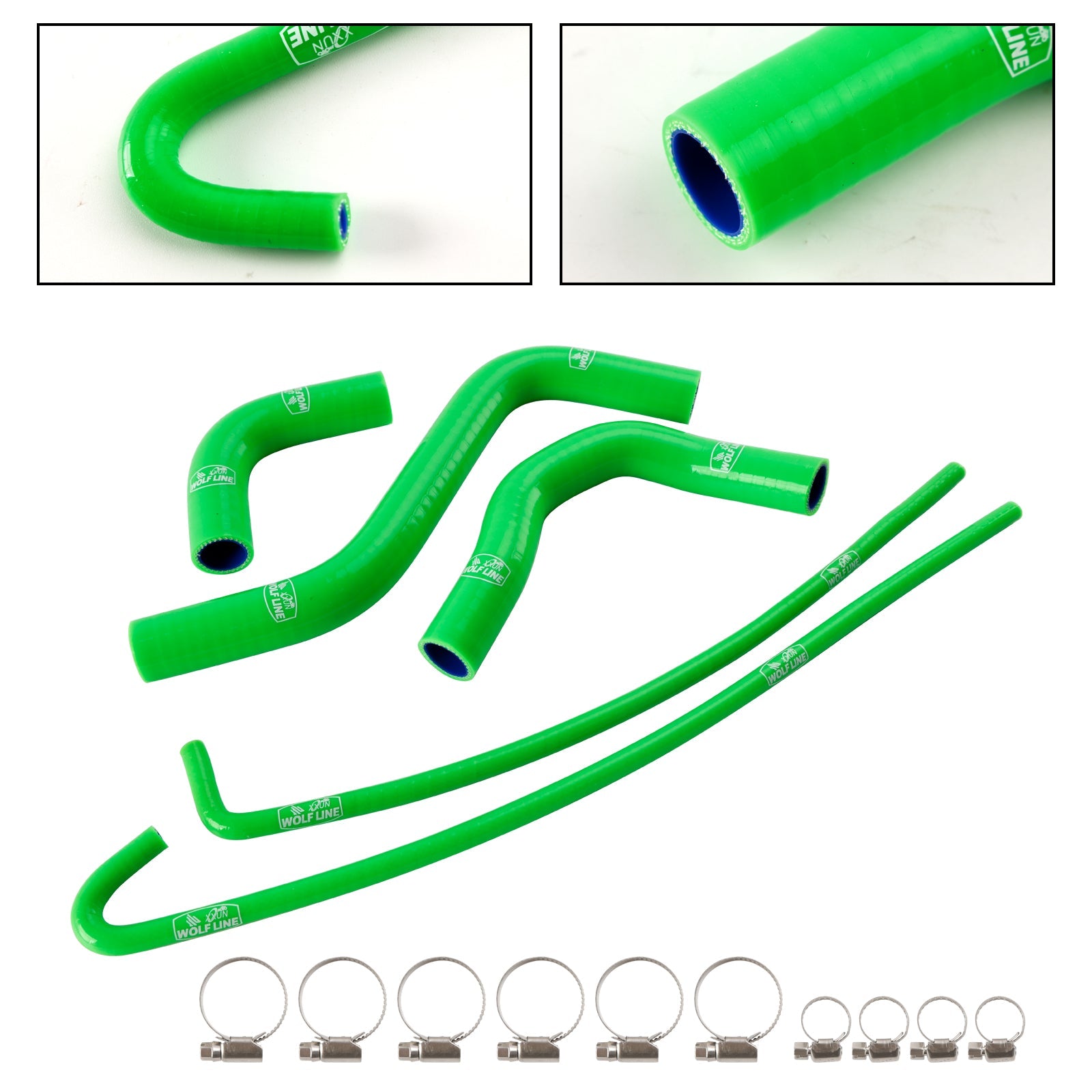 Silicone Radiator coolant Hose kit For Kawasaki Z900 Z900RS 2017-2025
