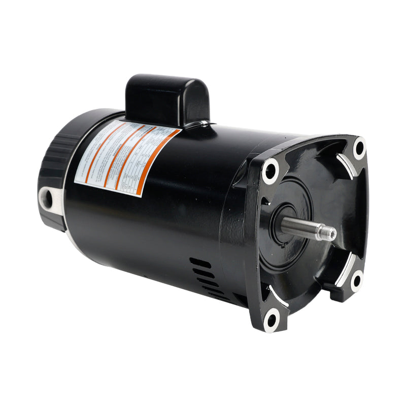 B2853 1HP 230/115V Motor de bomba de piscina con brida cuadrada de velocidad única