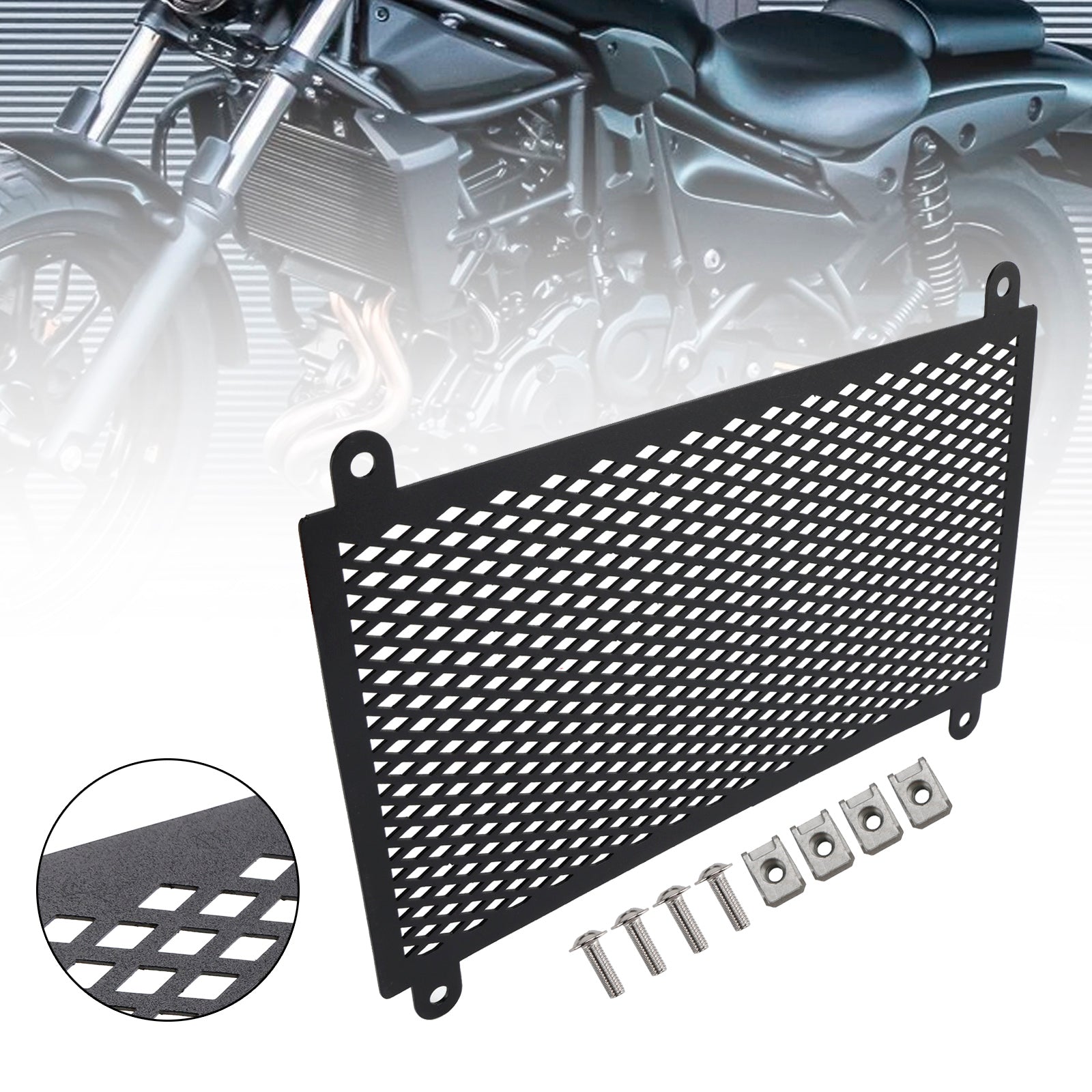 2024-2025 Kawasaki Eliminator 500 Radiator Guard Protector Radiator Cover