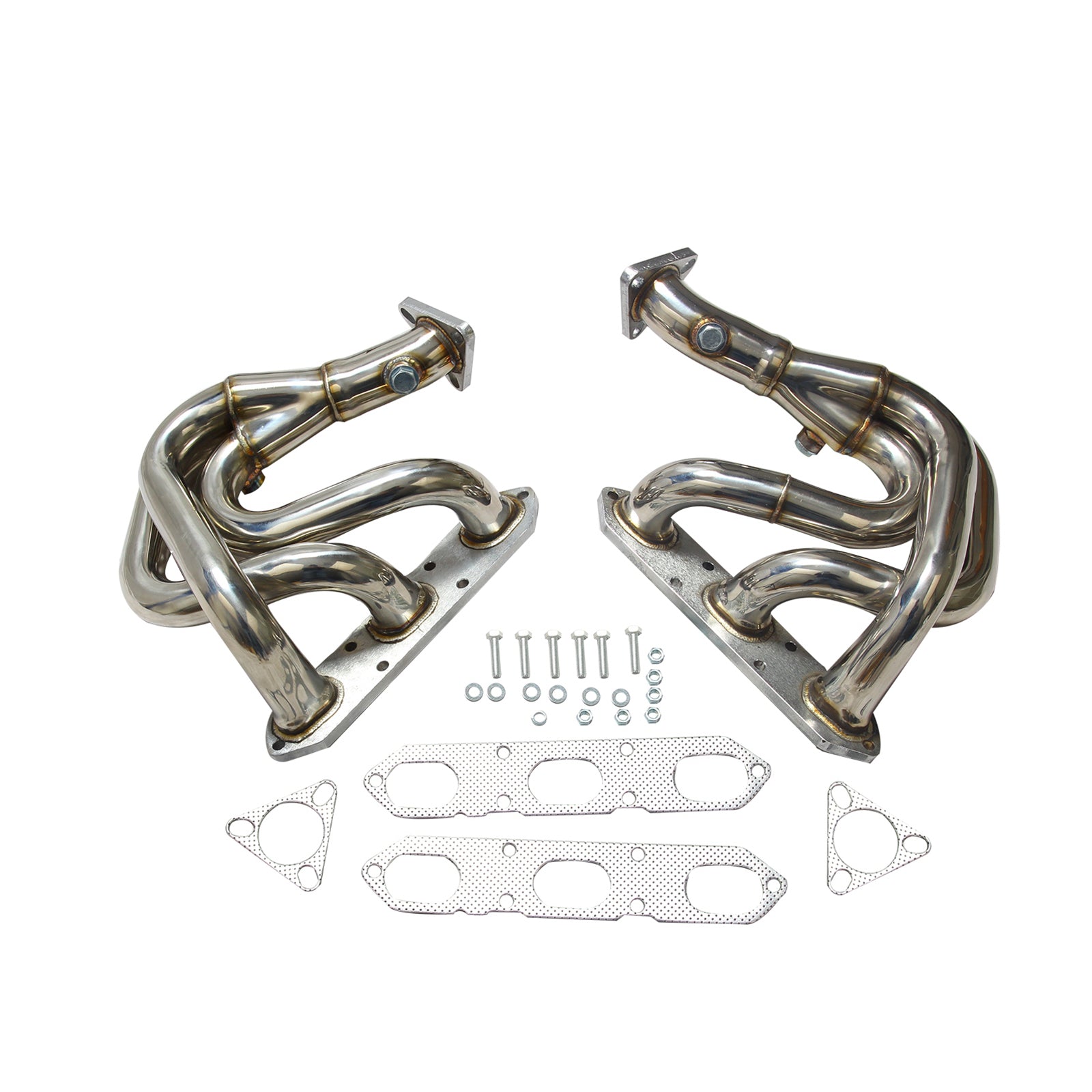 Stainless Steel Exhaust Manifold Fit Porsche Boxster 986 2.5L & 2.7L 1997-2004