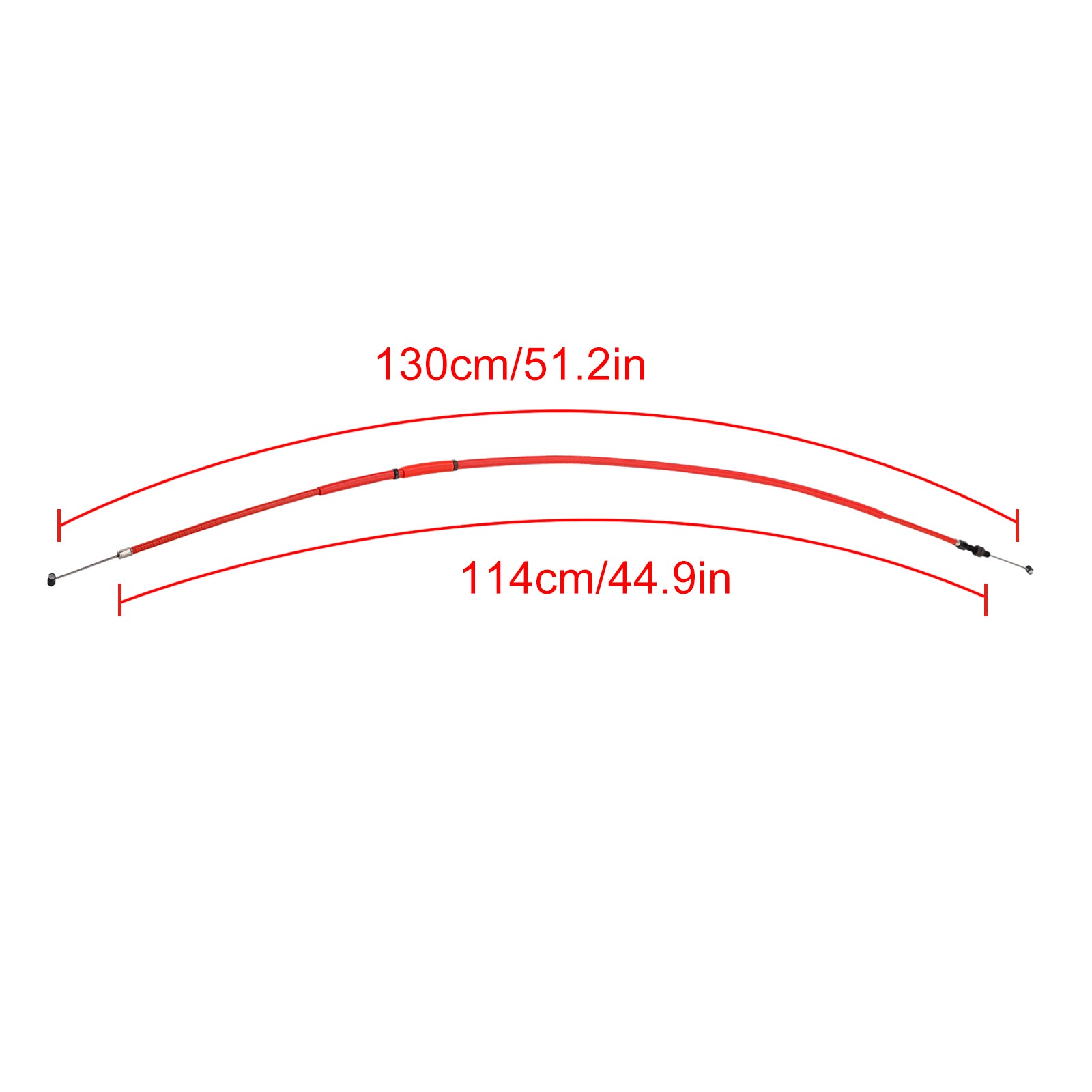 2017-2023 Suzuki GSXR1000 Motorcycle Clutch Cable Replacement Red