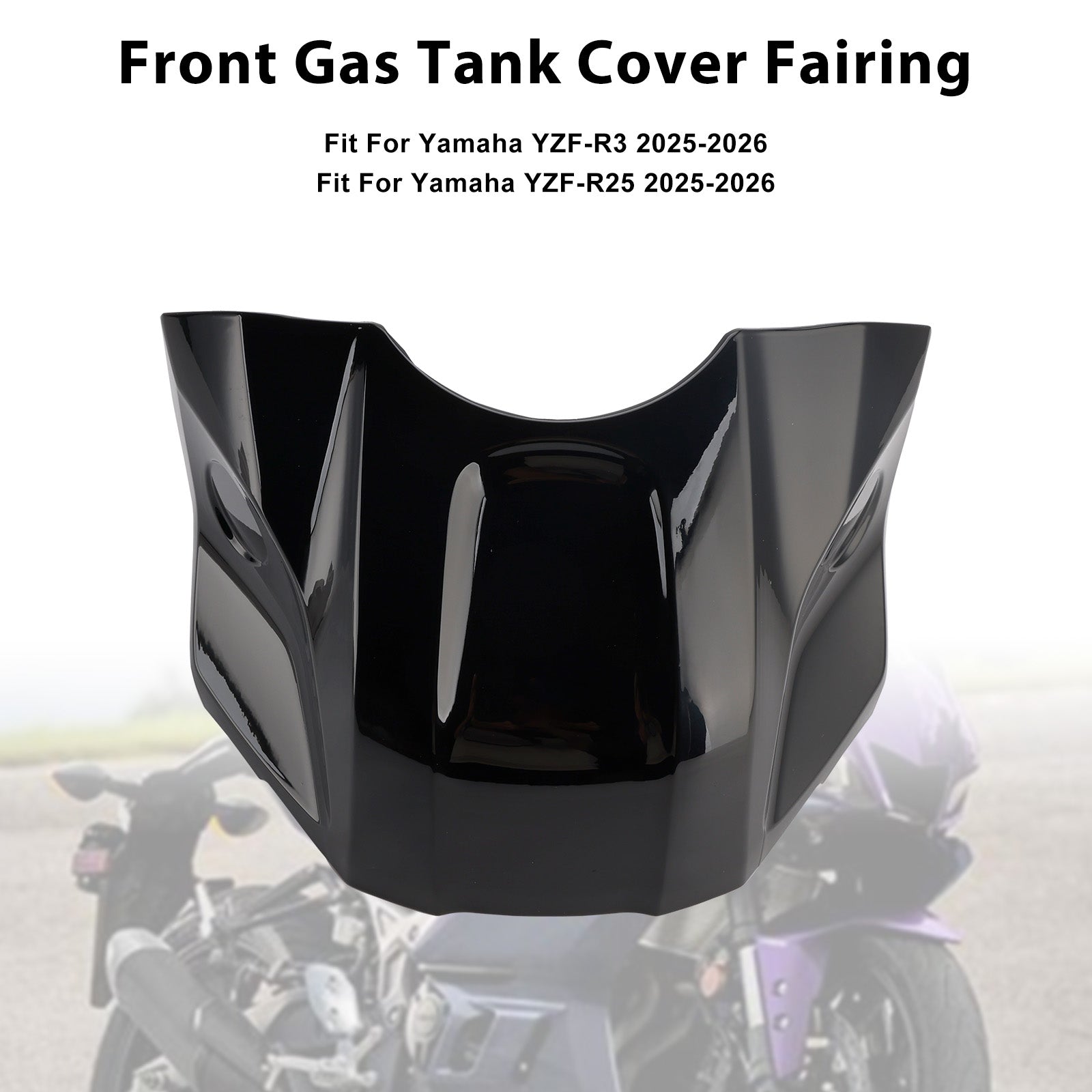2025-2026 Yamaha YZF-R3 R25 Front Gas Tank Cover Fairing