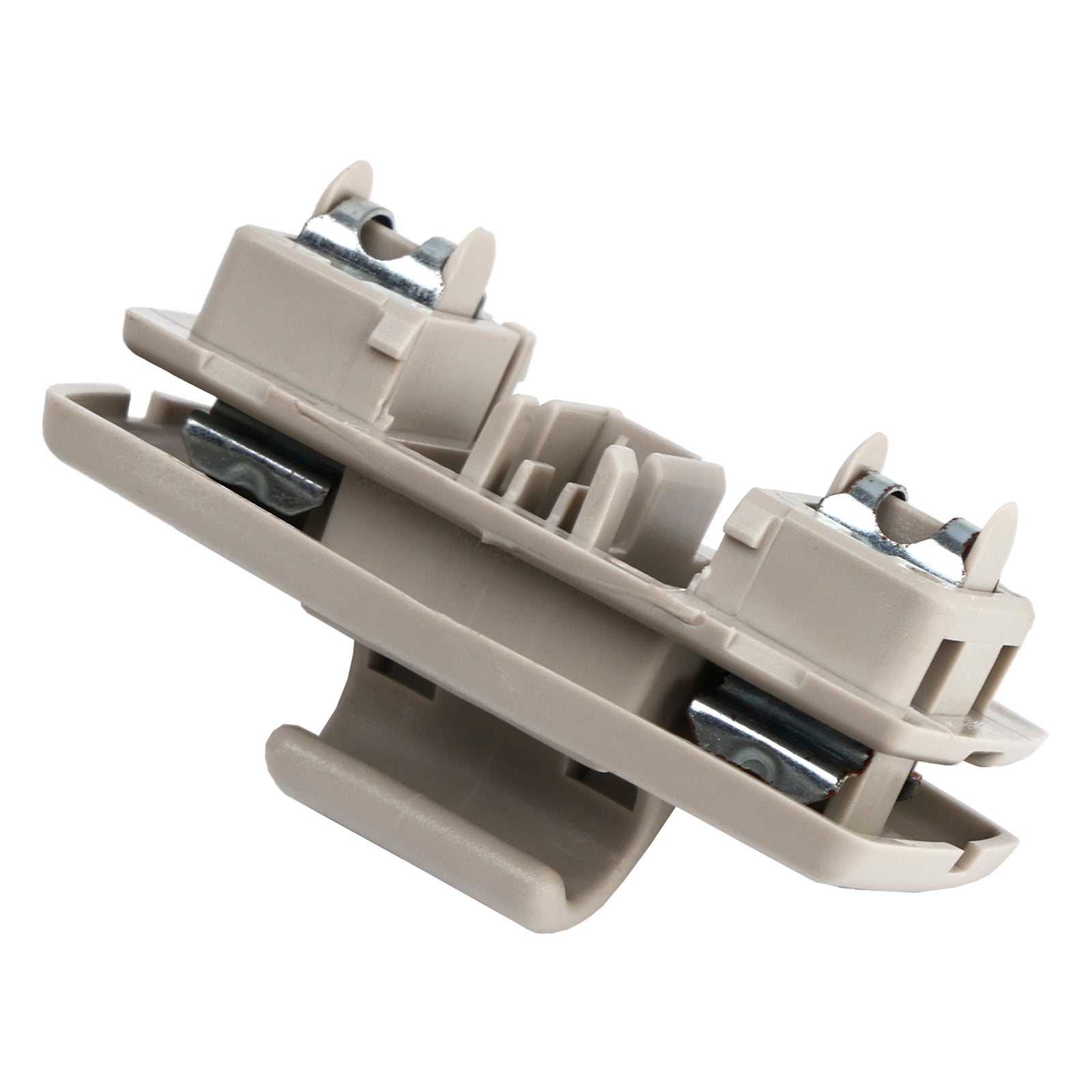 2x Gray Sun Visor Clip Hook Retainer For Mercedes Benz C-class W205 S205 15-19