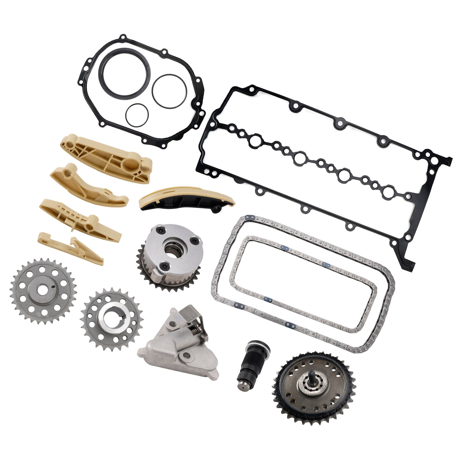 For Jaguar 2.0 D E-Pace F-Pace XE XF Engine Codes: 204DTA & 204DTD-AJ20D4 Timing Chain Kit JDE36868
