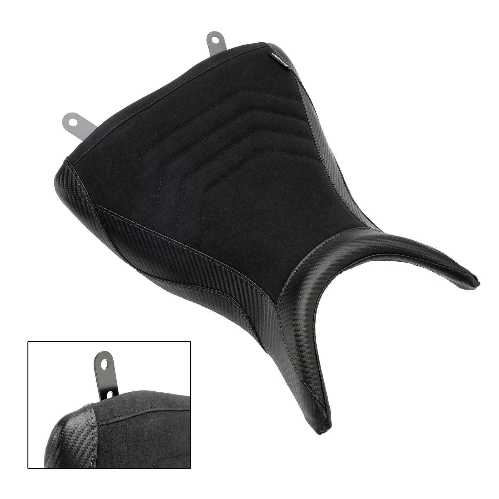 2015-2023 Yamaha Mt-03 Yzf-R3 Front Driver Raider Seat Pillion Saddle Black