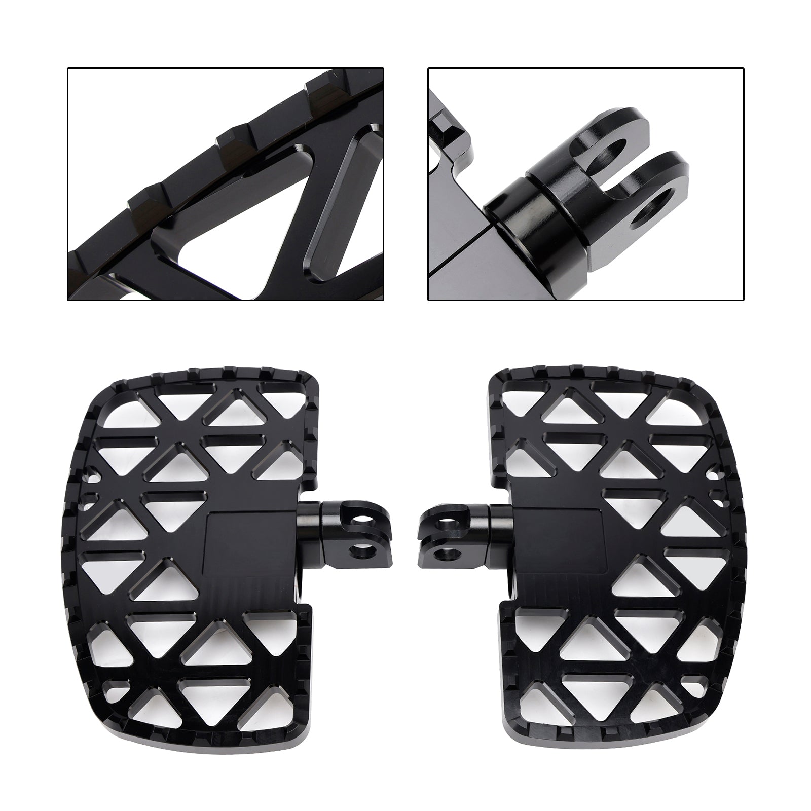 Front Footrests Foot Pegs fit for Kawasaki Eliminator 400 450 500 / SE 2023-2025