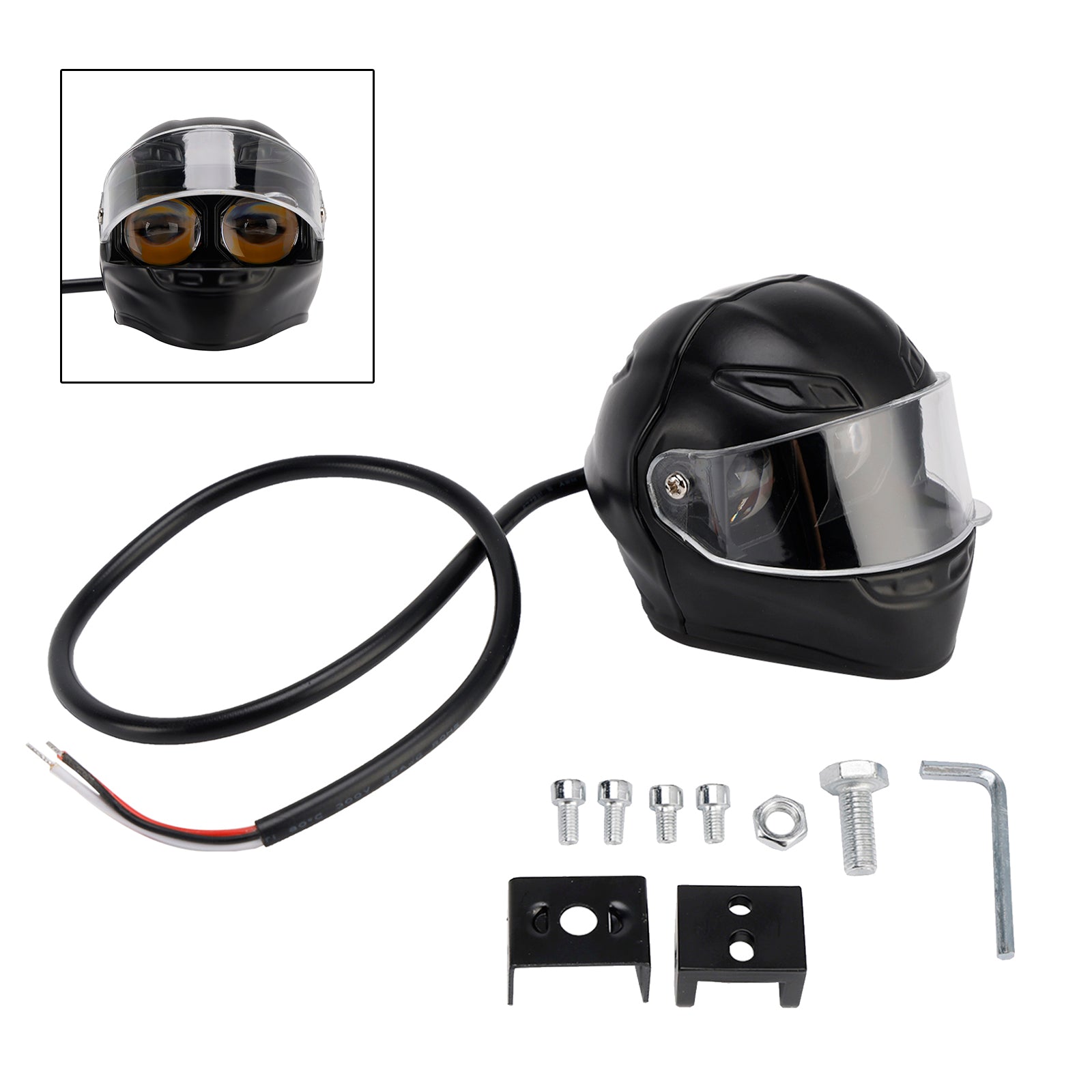 20W Led Electric Scooter Light 2000Lm Bright Waterproof Headlight For Motobike