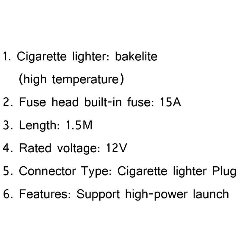 12 فولت تيار مستمر سلك الطاقة كابل السجائر لكينوود ICOM TM481 TM281 TM-241/261