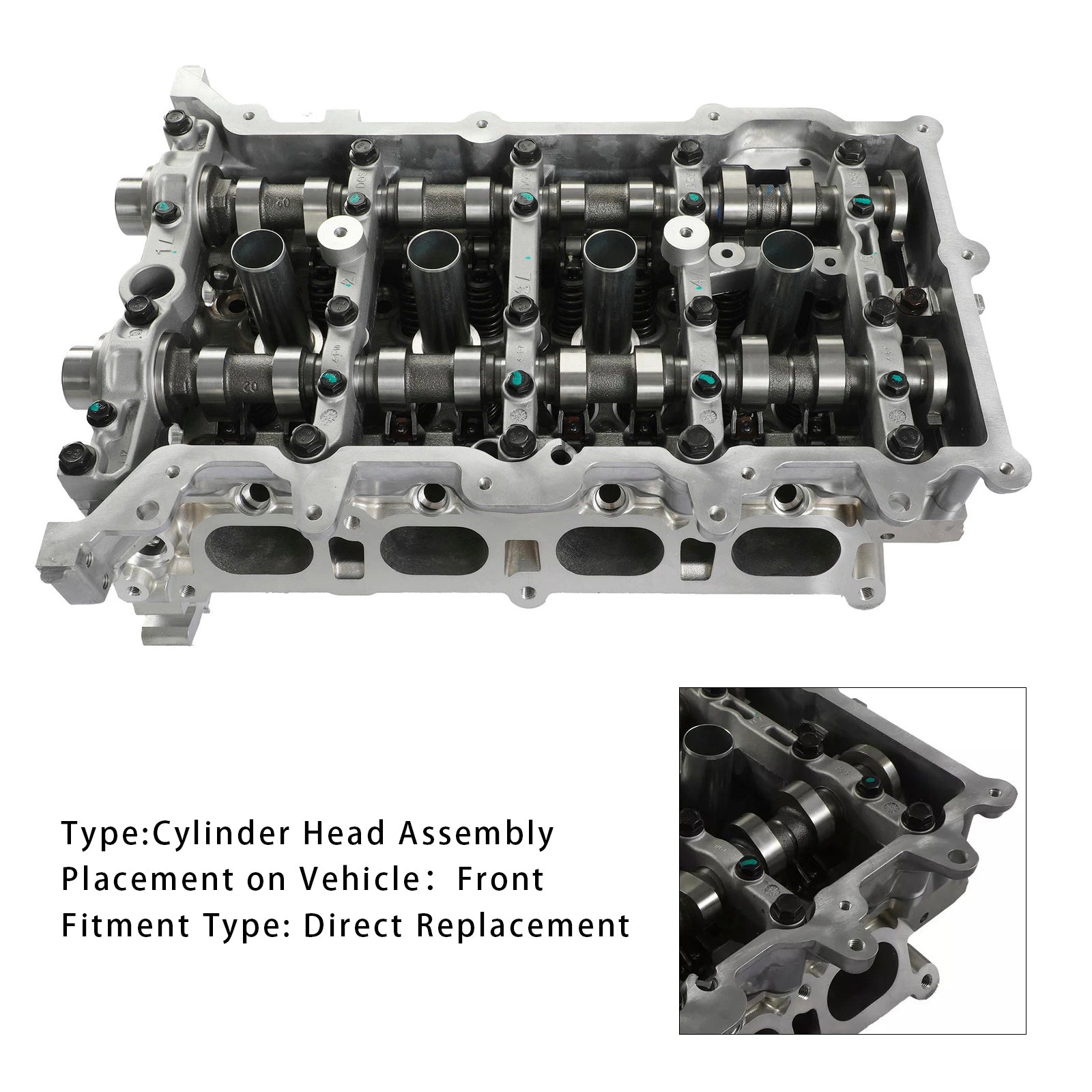 2014-2019 Hyundai Tucson Kia Rondo Soul 2.0L Engine Cylinder Head Assembly G4NA