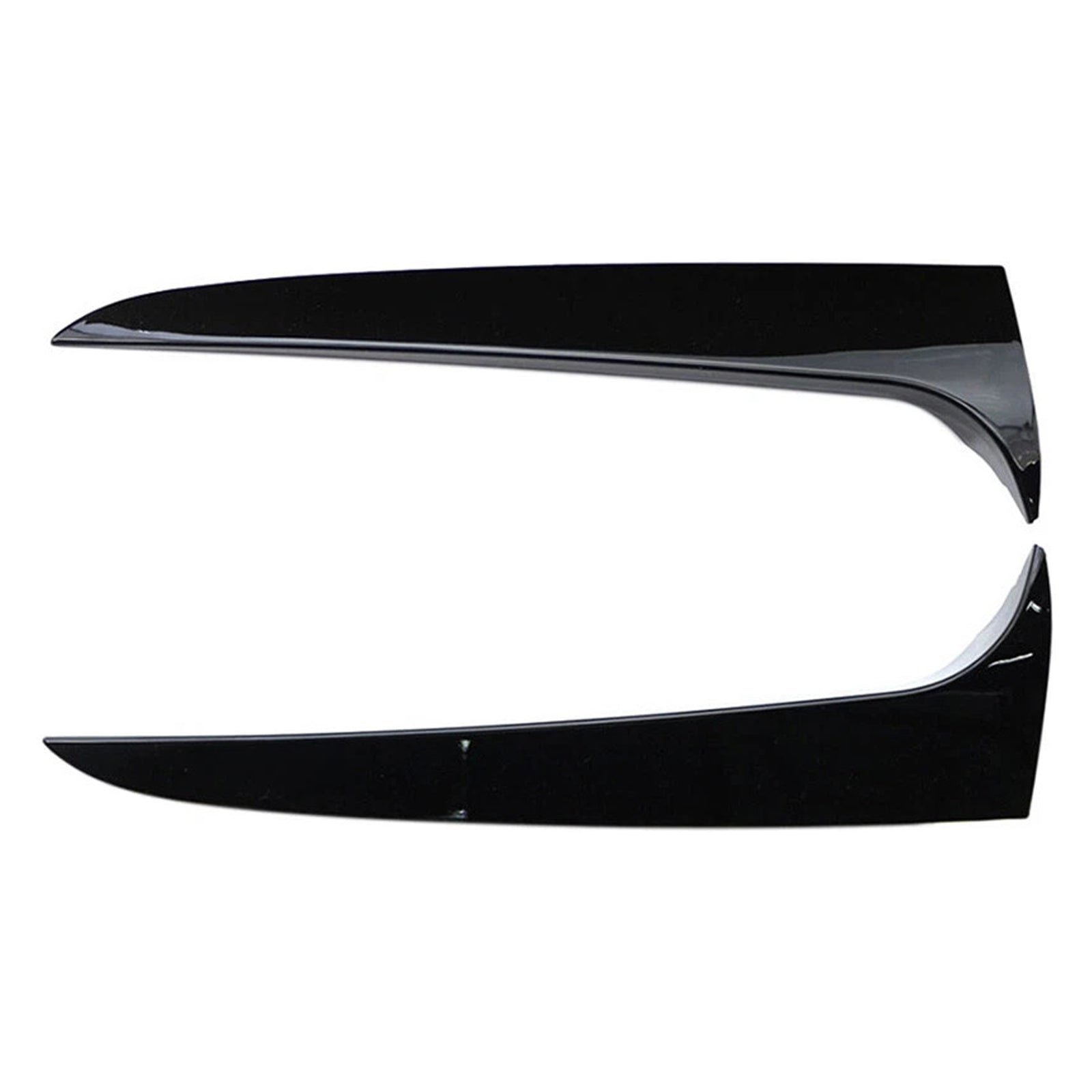 2011-2017 BMW X3 F25 Gloss Black Pair Rear Window Side Wing Spoiler