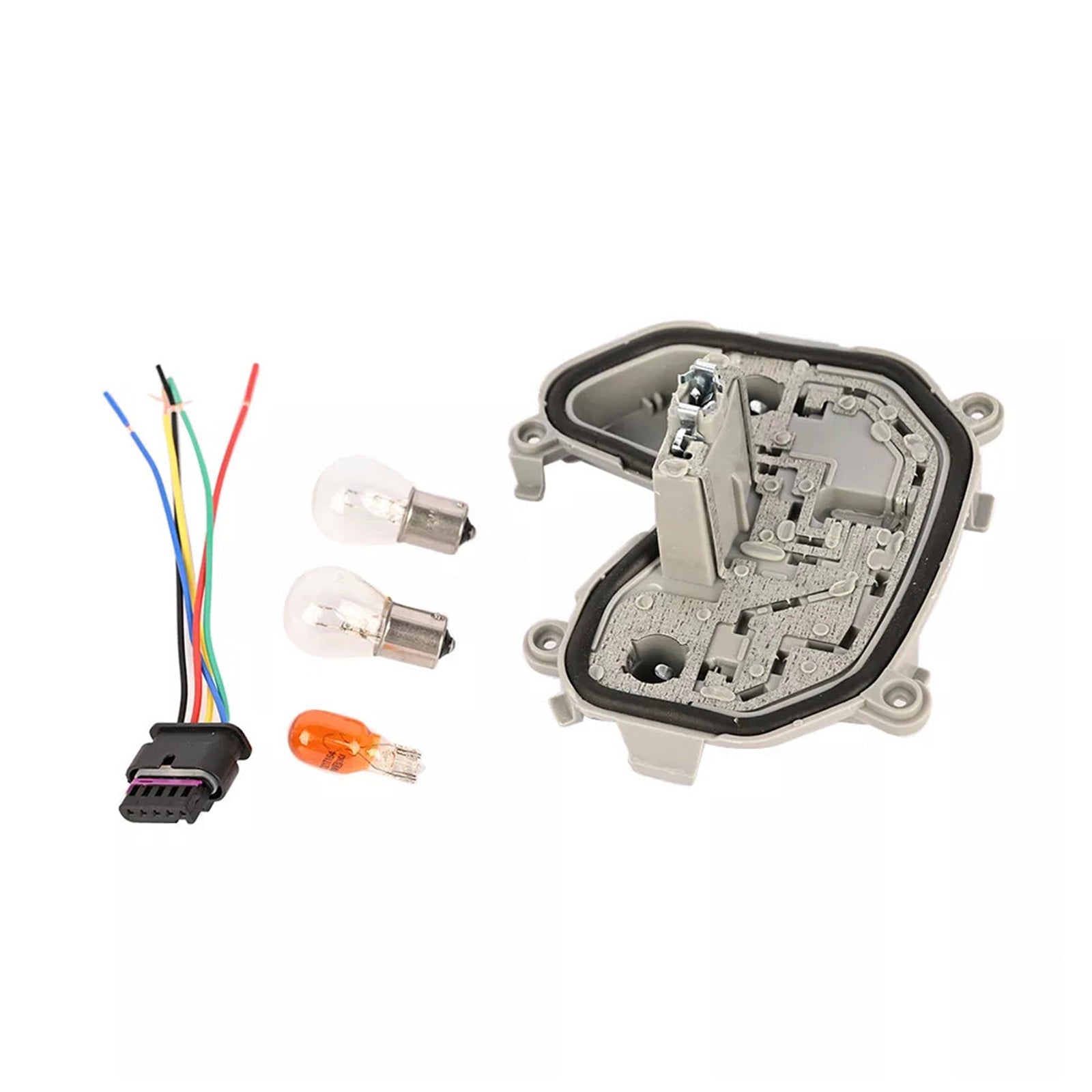 2015-2023 Jeep Renegade Rear Left Tail Lamp Bracket & Plug Bulb 68270892AA