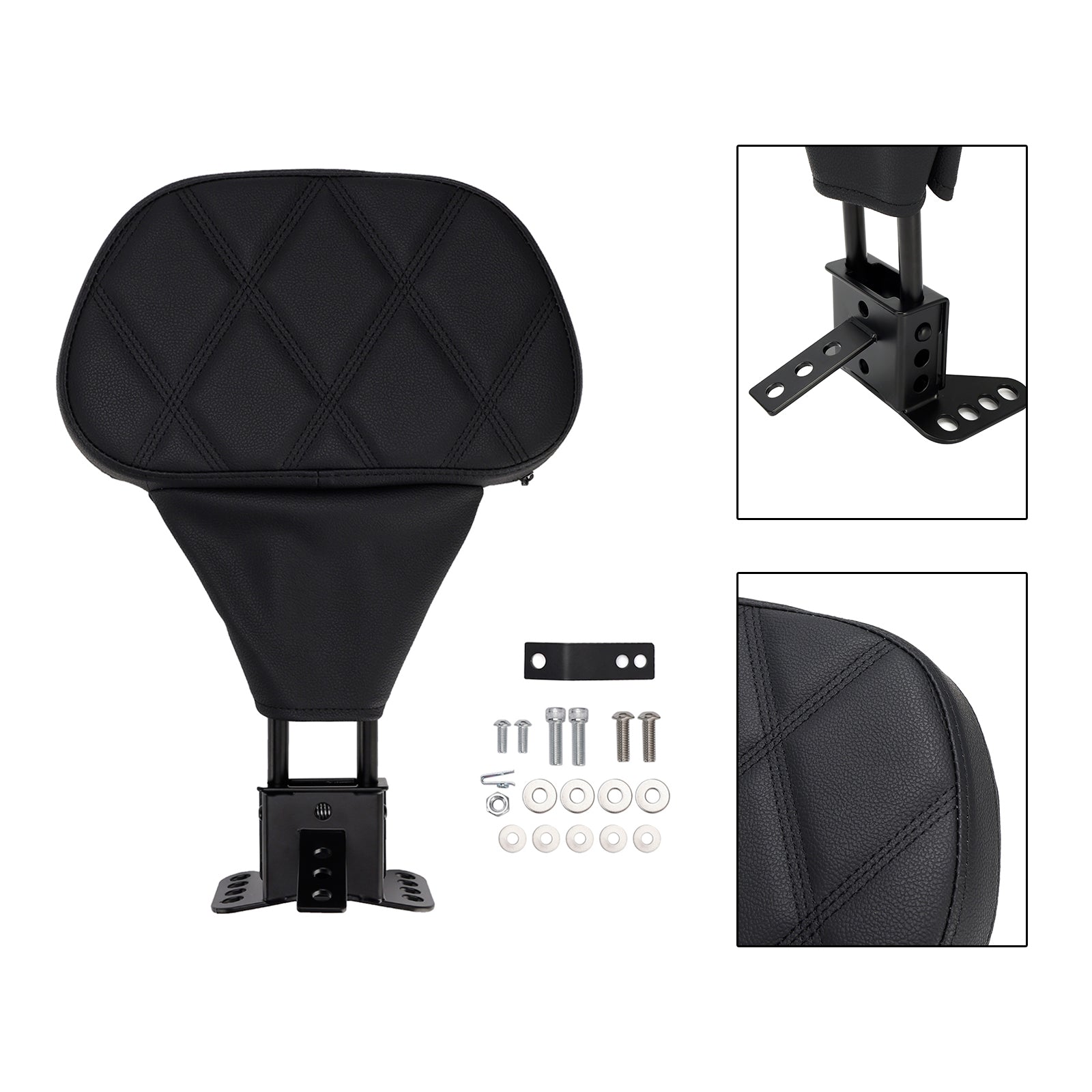 1988-2008 Street Electra Road Glide Road King Tri Glide Driver Backrest pad