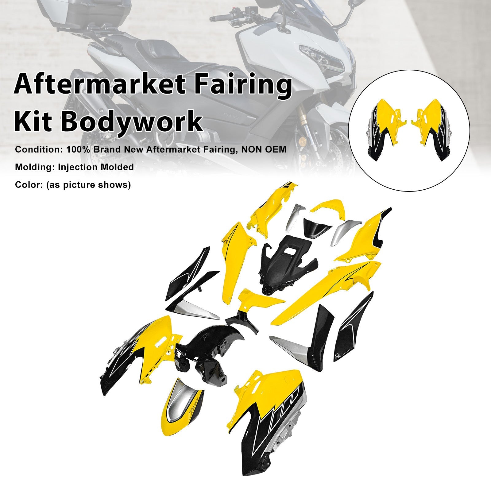 2025-2026 for Yamaha TMAX560 Injection Bodywork Fairing Kit