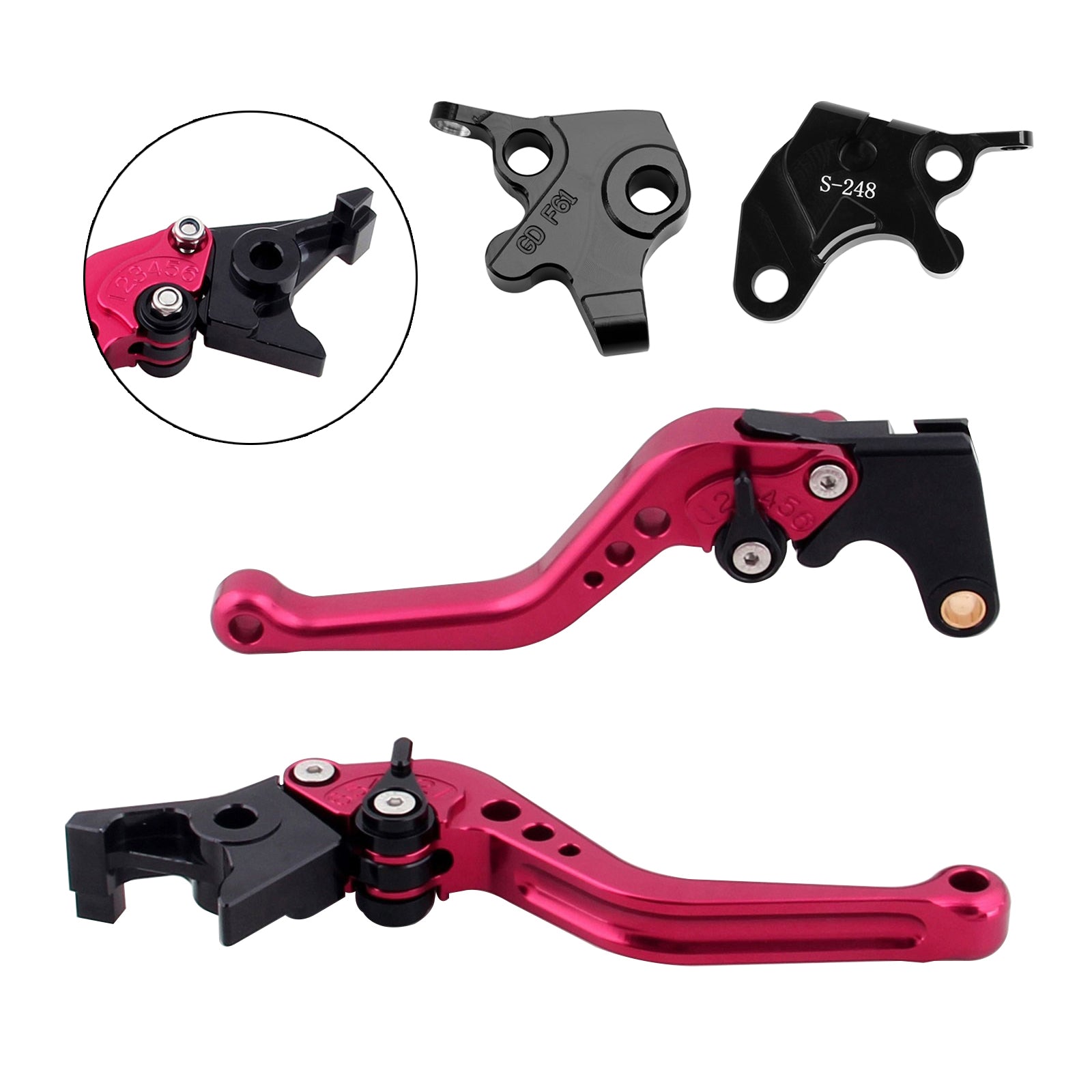 2008-2011 YAMAHA YZF R125 NEW Short Clutch Brake Lever