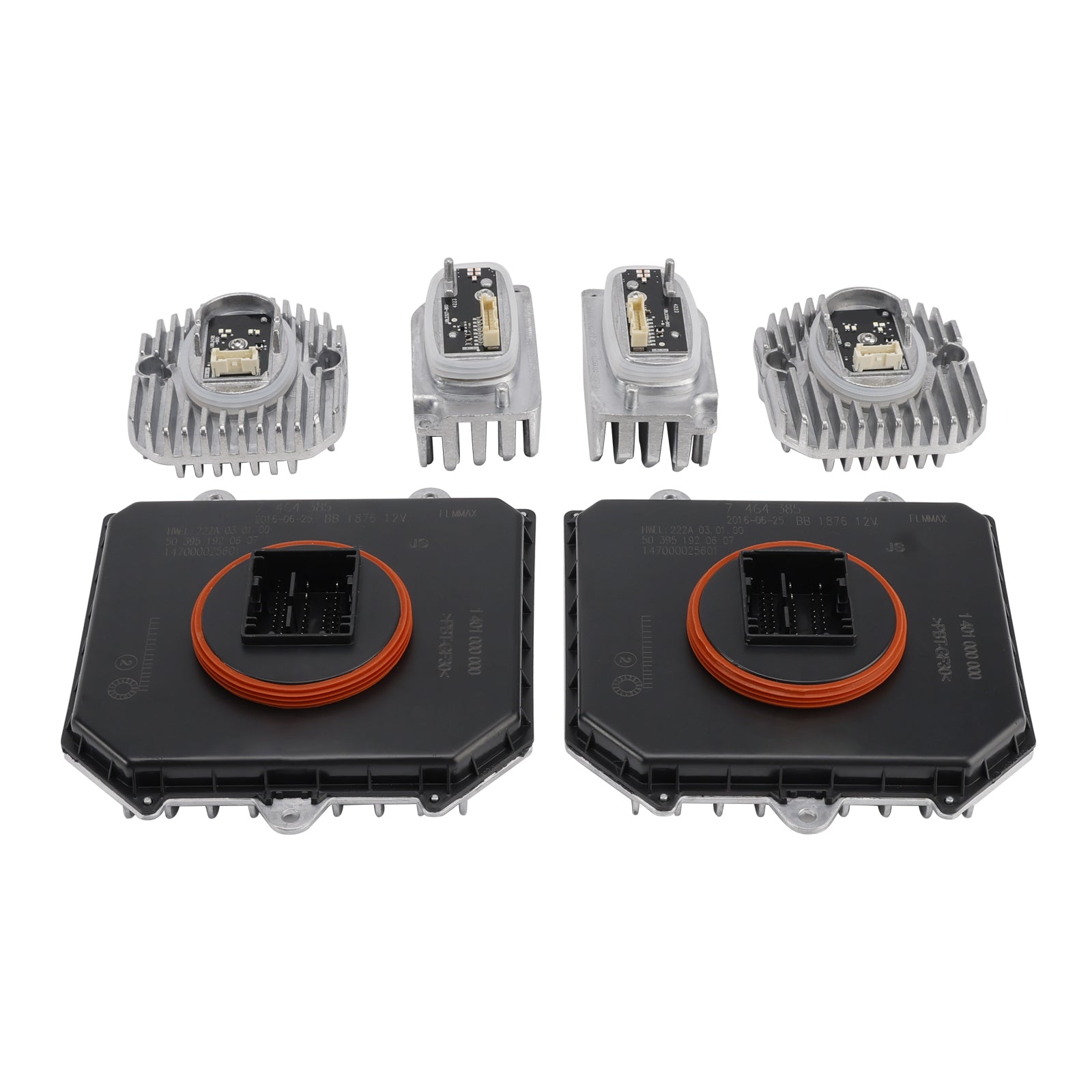 03/2016-12/2019 BMW 5' G38 6PCS Adaptive LED Headlight Turn Signal DRL Module 63117463515 7463515