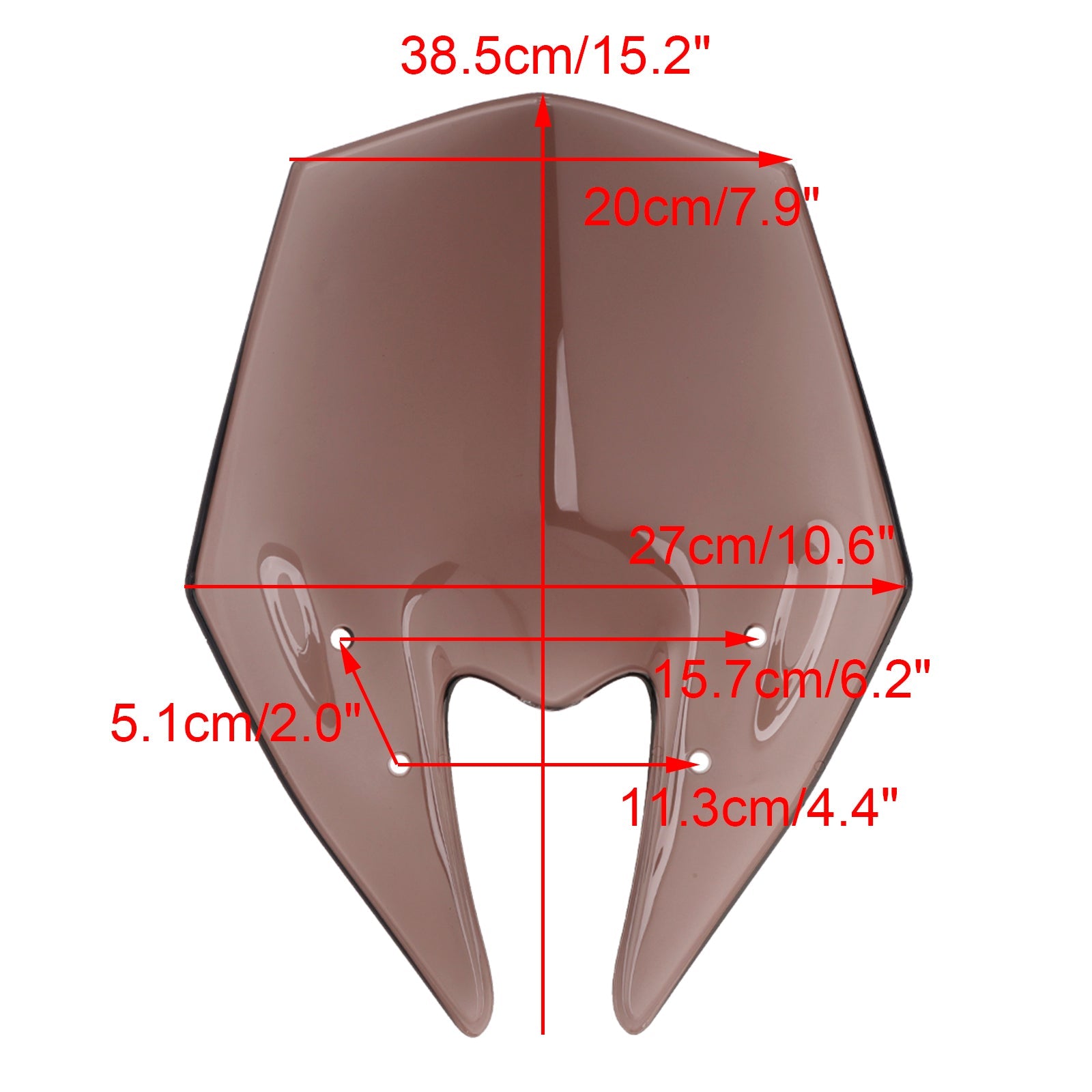 Windscreen Windshield + Bracket fit for Kawasaki Z900 2025