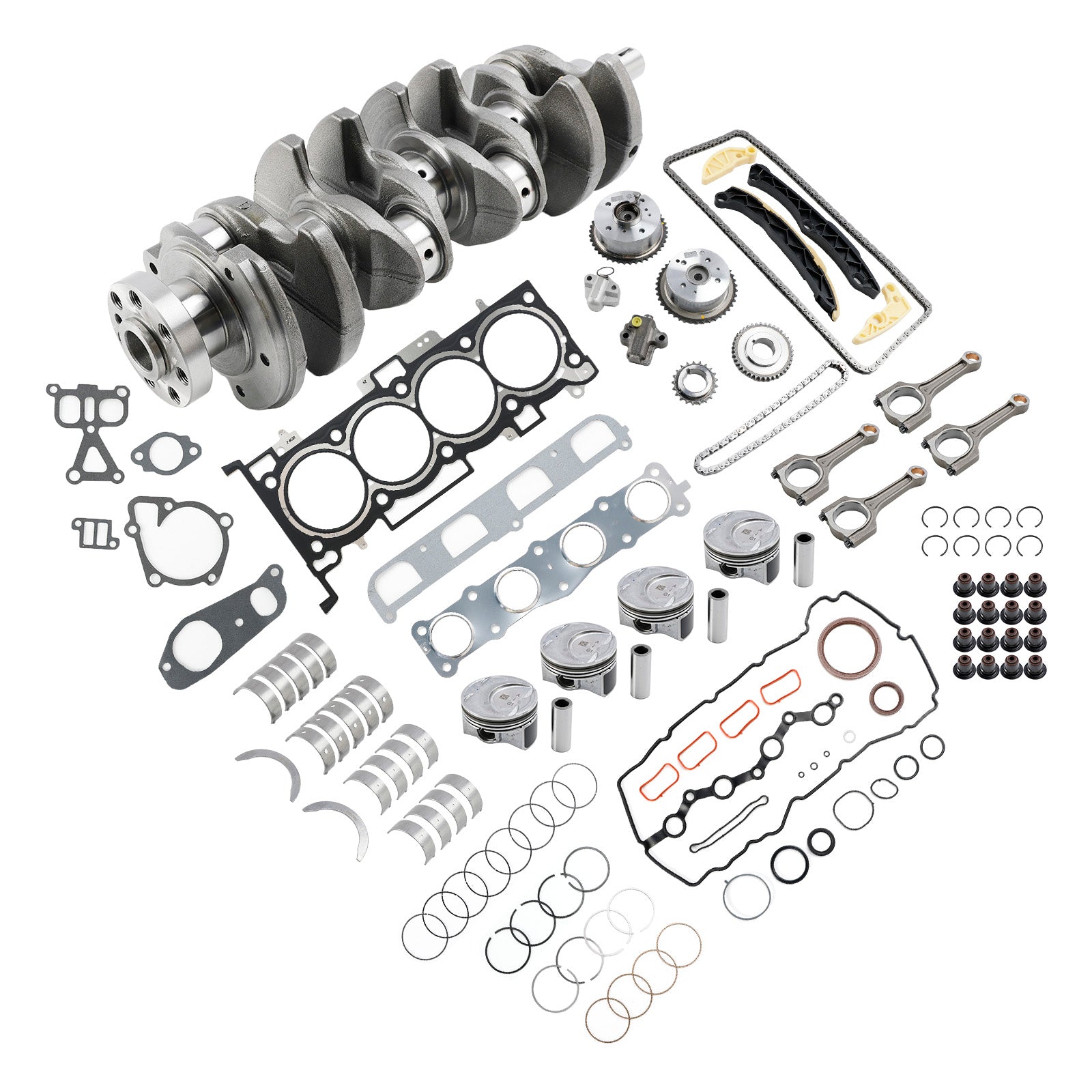 2013-2020 Hyundai Mistra (CF) G4KH 2.0T Engine Rebuild Kit w/ Crankshaft Con Rods Timing Kit