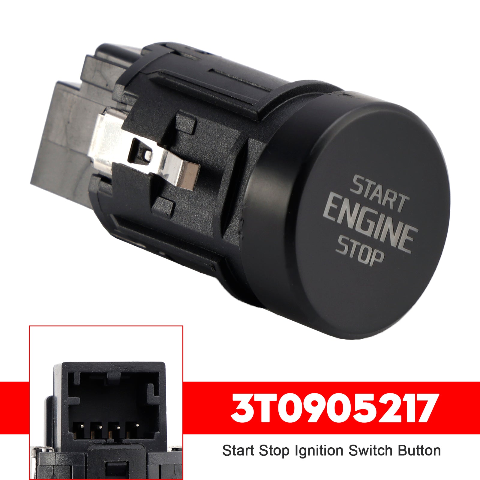 Start Stop Ignition Switch Button 3T0905217 for Skoda Fabia III Octavia III