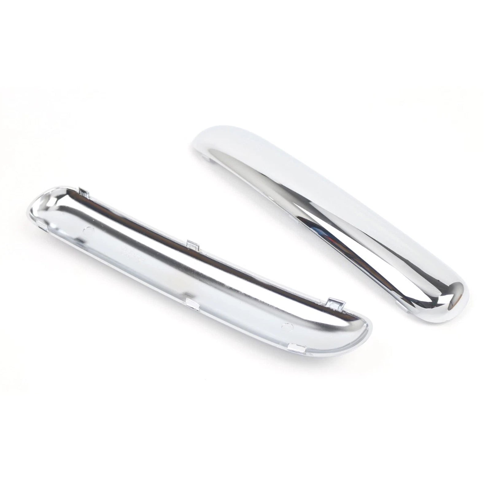 2001-2004 Mini One Cooper R50/R52/R53 Pair Front Bumper Chrome Trim Set