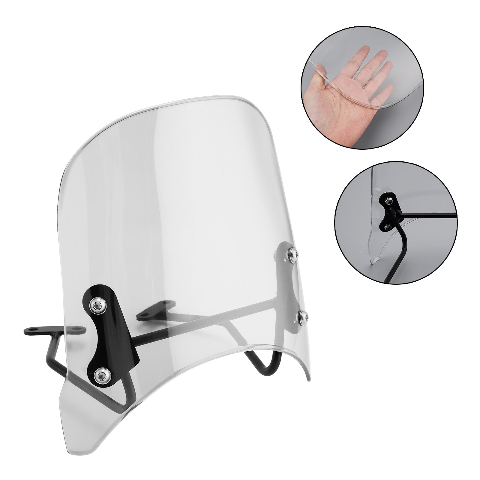 Windshield WindScreen fit for BMW R nineT Scrambler 2014-2024 Pure 2017-2024