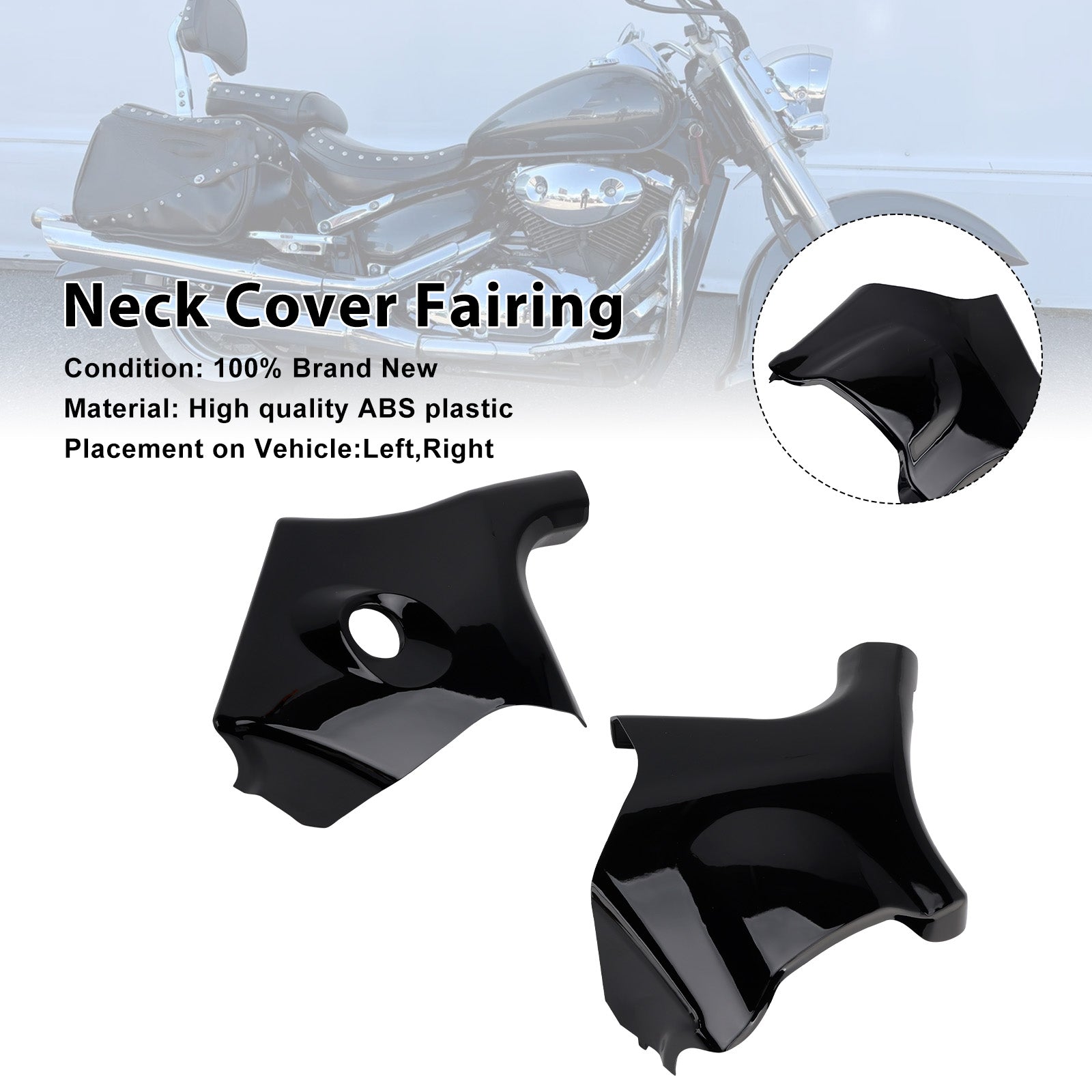 2001-2004 Suzuki Volusia VL400/800 models ALL Neck Cover Fairing