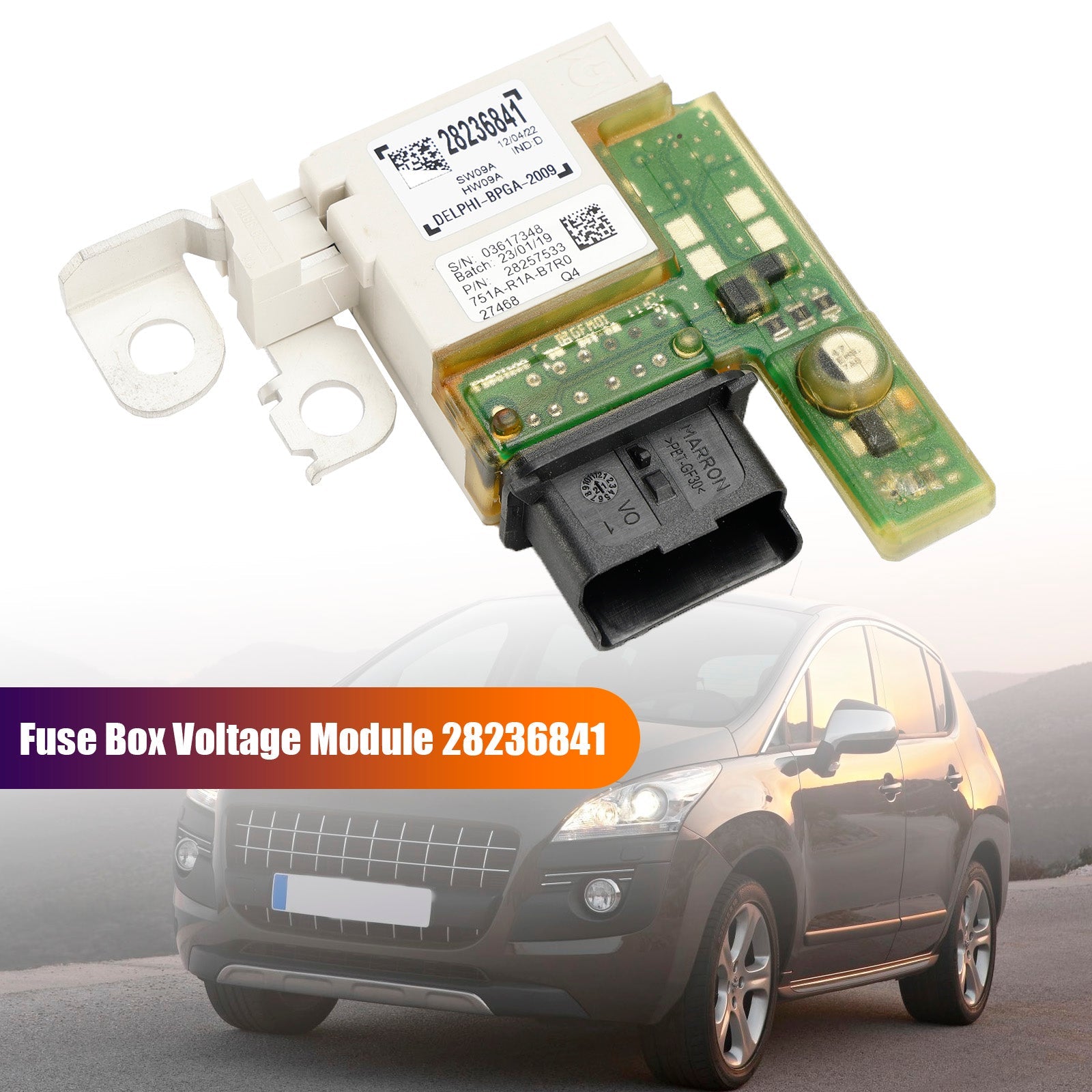 Peugeot RCZ 2010-2015 2.0 HDi Fuse Box Voltage Module 28236841