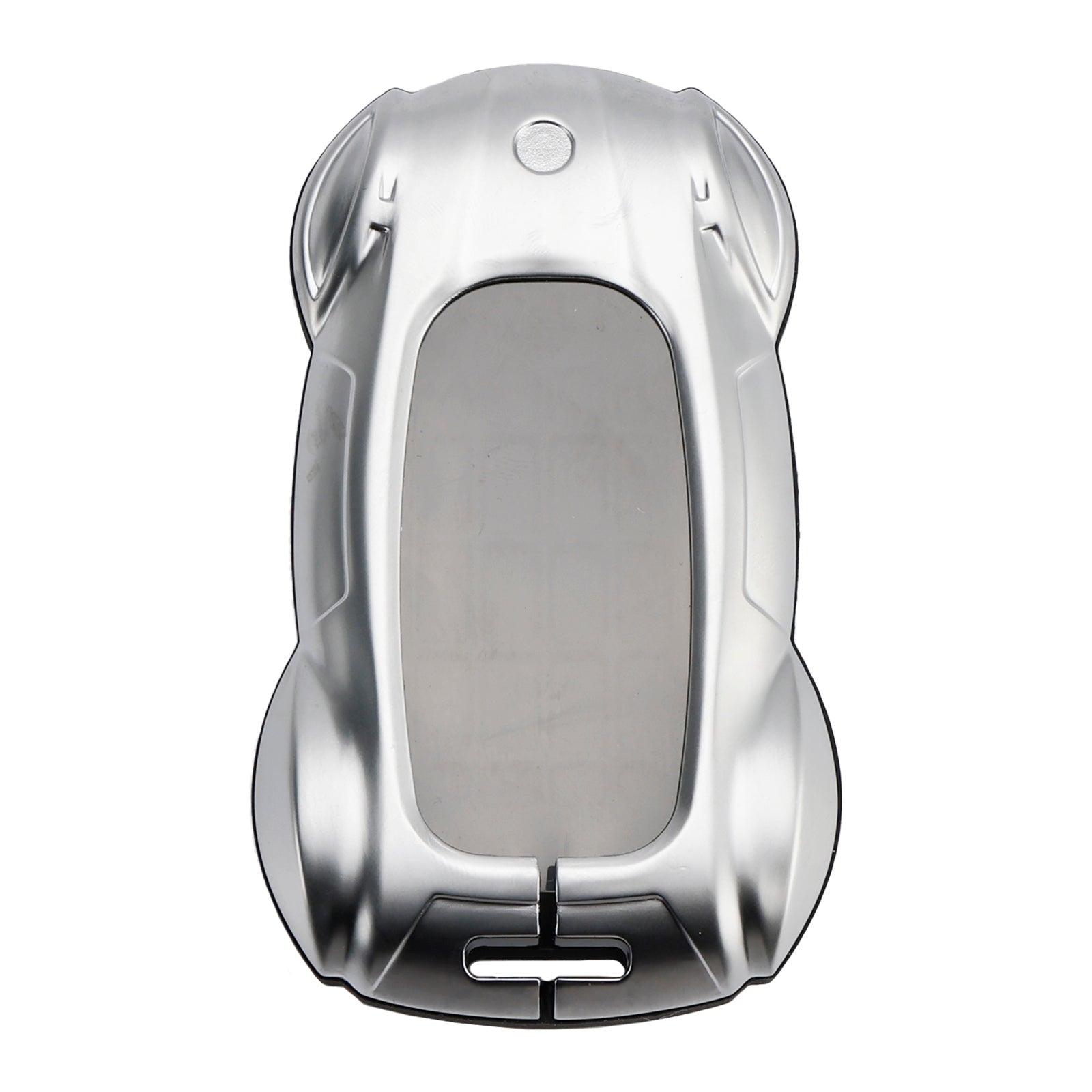 Leather Alloy Zinc Car Key Silvery Case Cover For Lexus ES260h/RX350h/LS500h