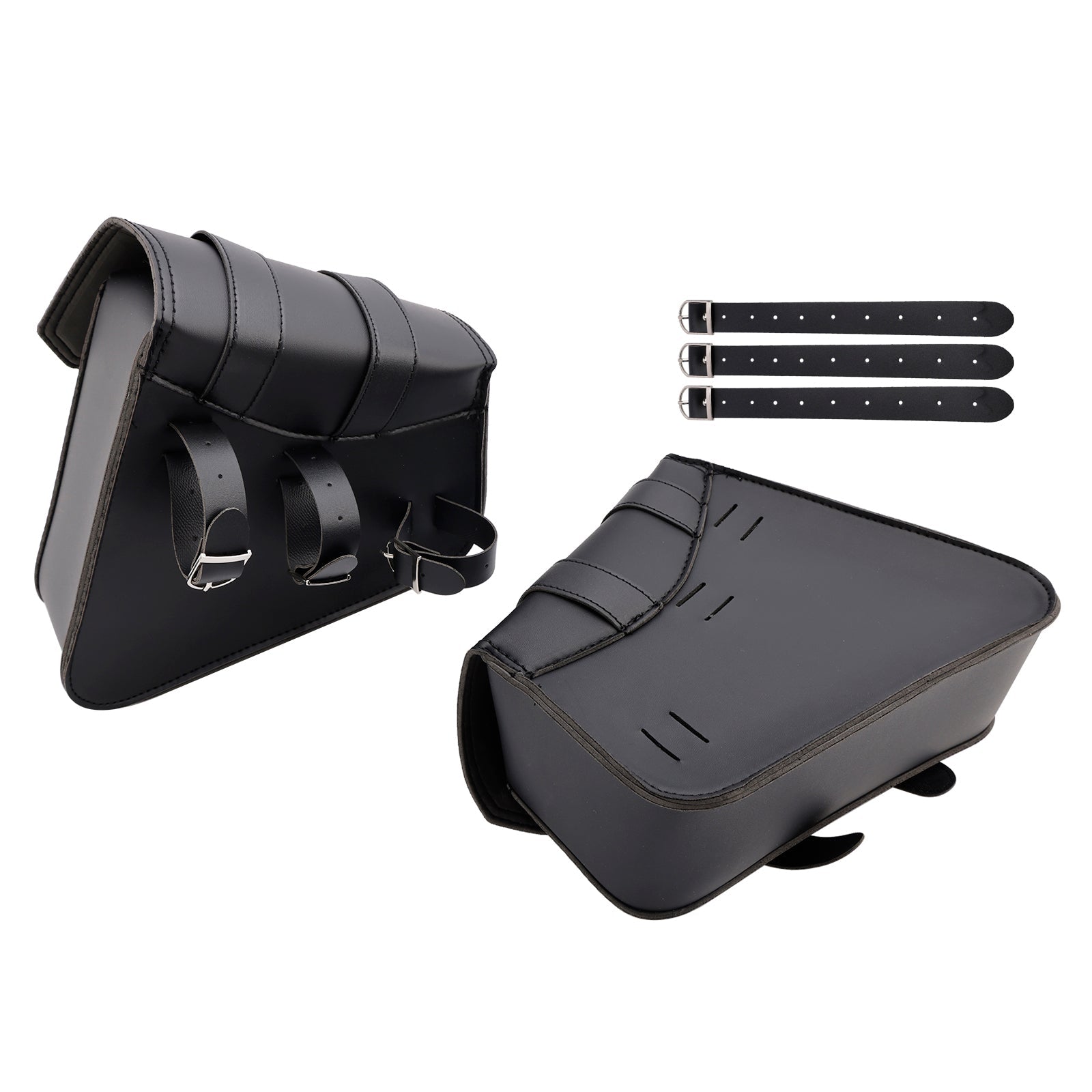 Tail Bag Side Saddlebag Tail Bag Luggage Pouch Storage Black 21L For Motorbike